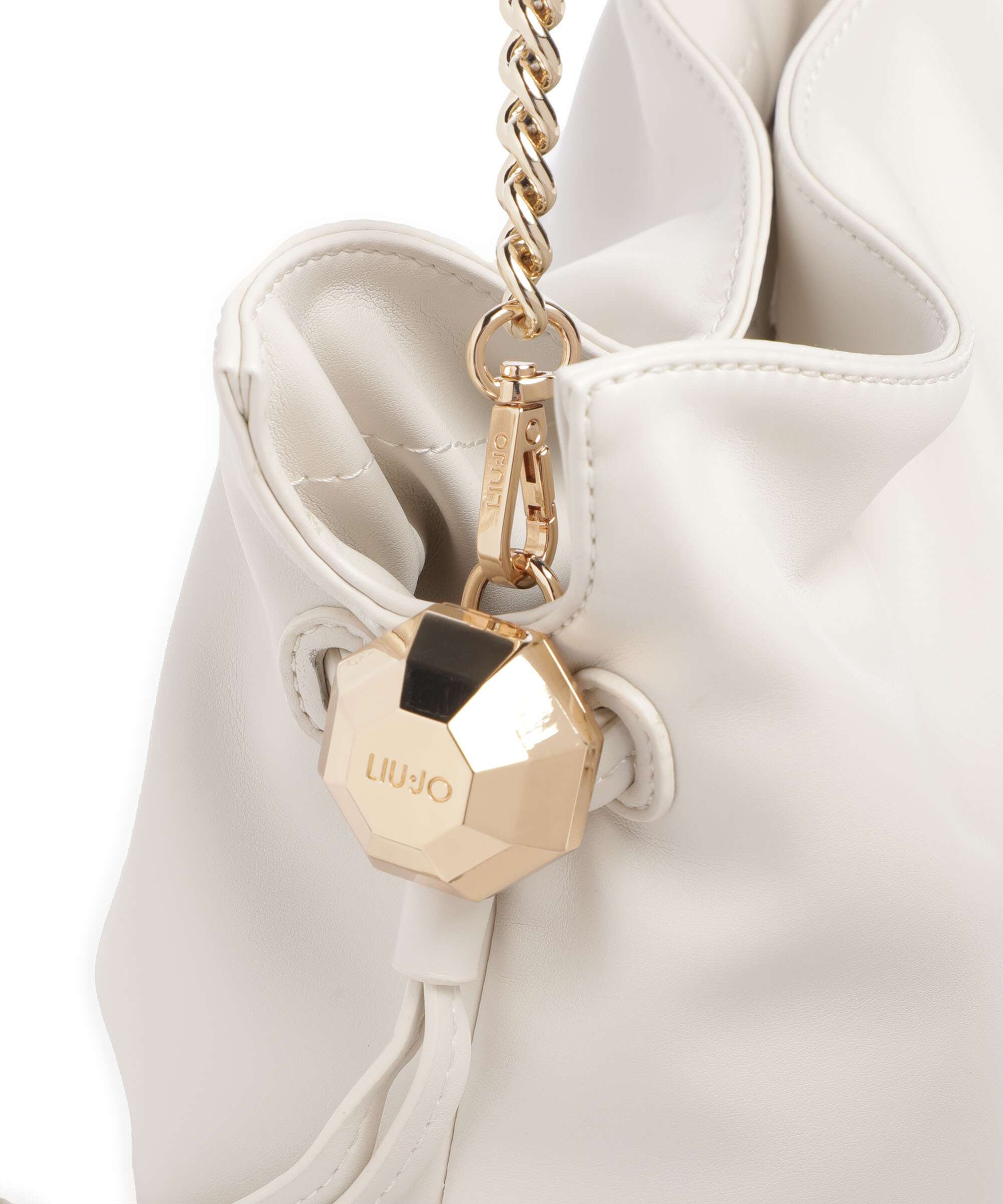 Liu Jo Riccy S Bucket bag cream - Image 4