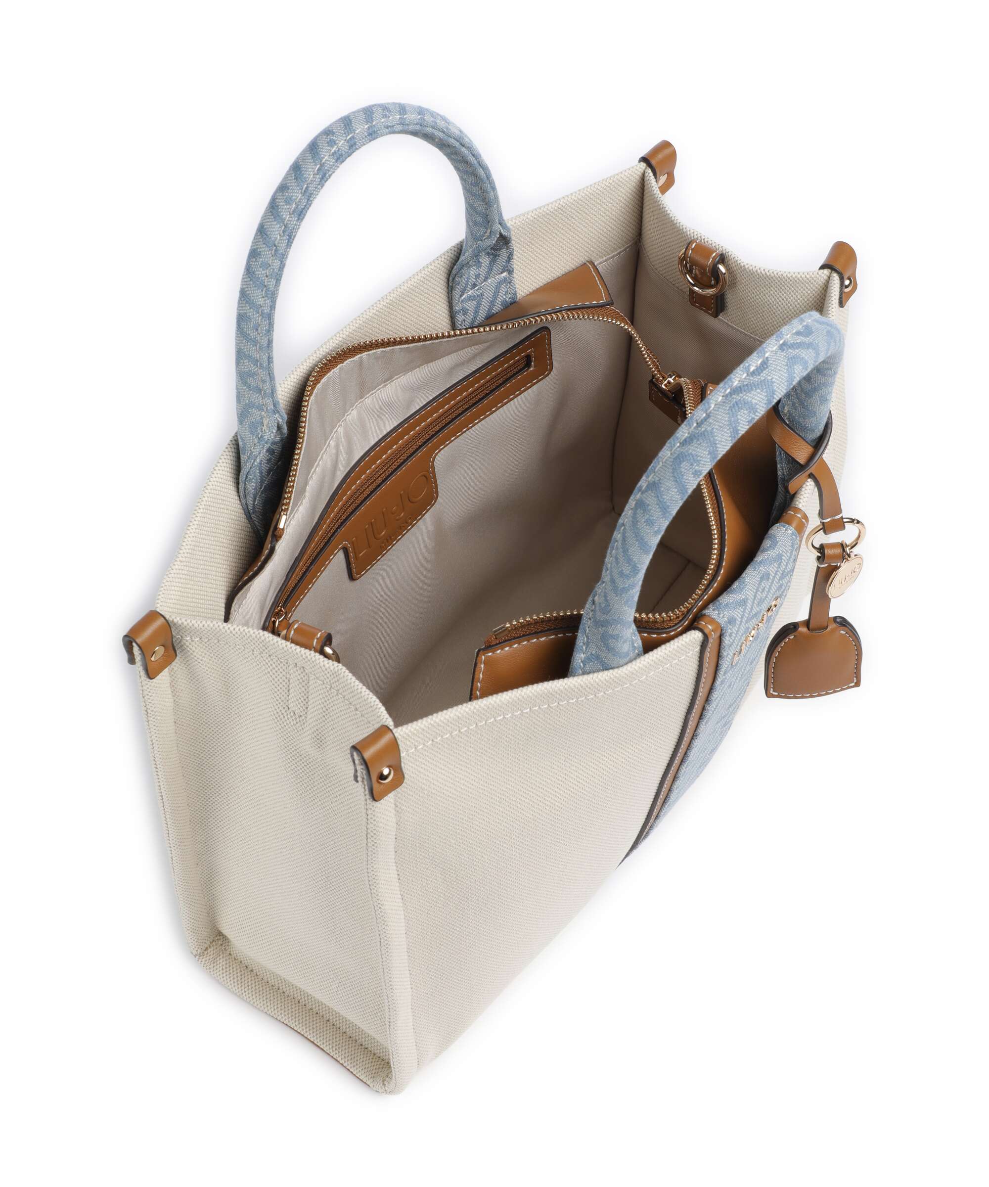 Liu Jo Ridhi M Handbag neutro/denim - Image 6