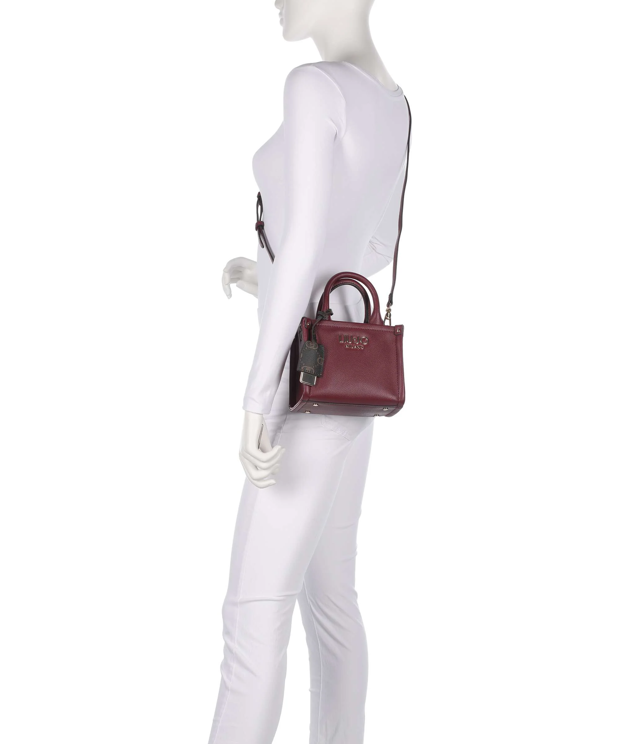 Liu Jo Ridhi XS Crossbody bag red wine - Image 3