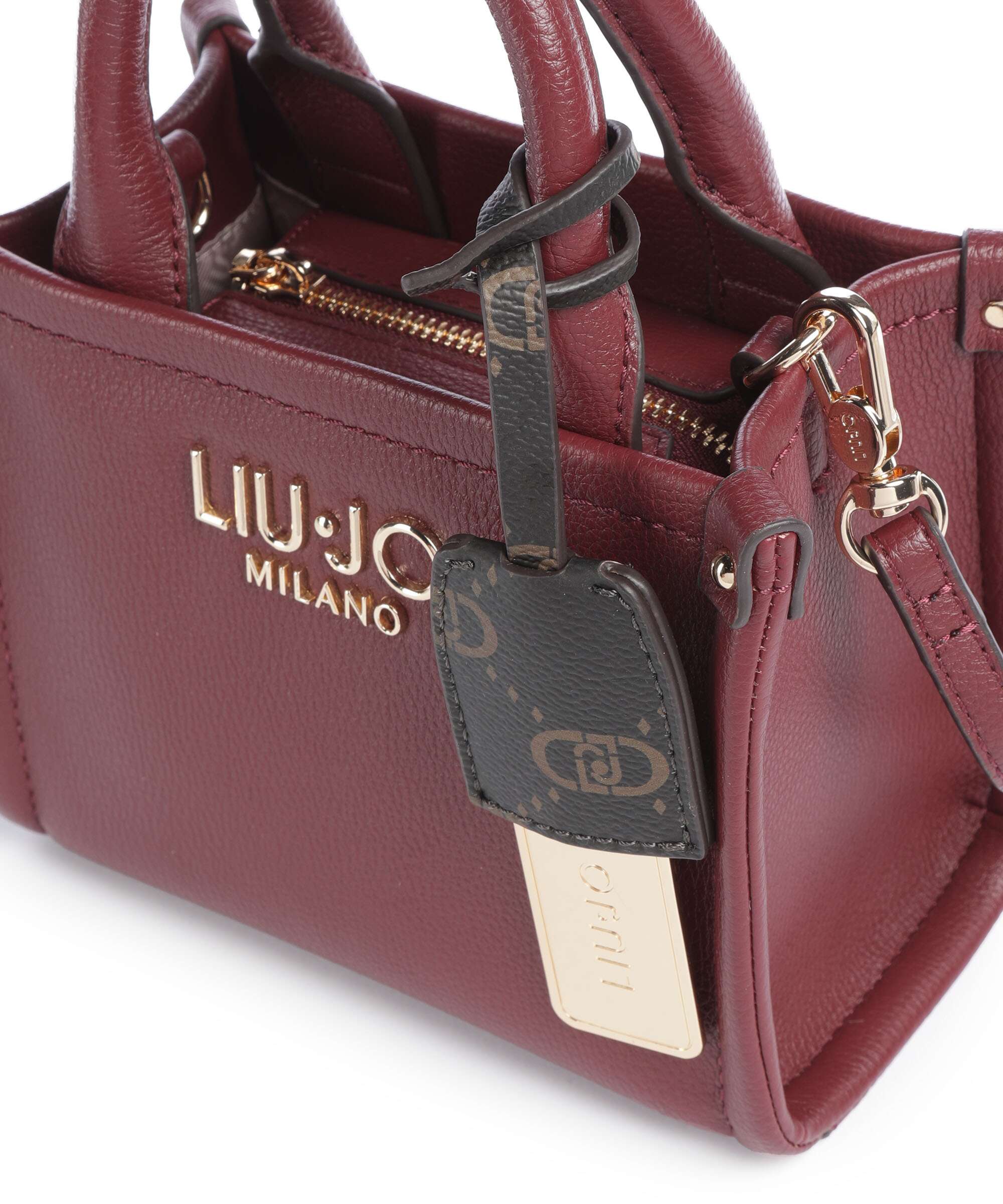 Liu Jo Ridhi XS Crossbody bag red wine - Image 4