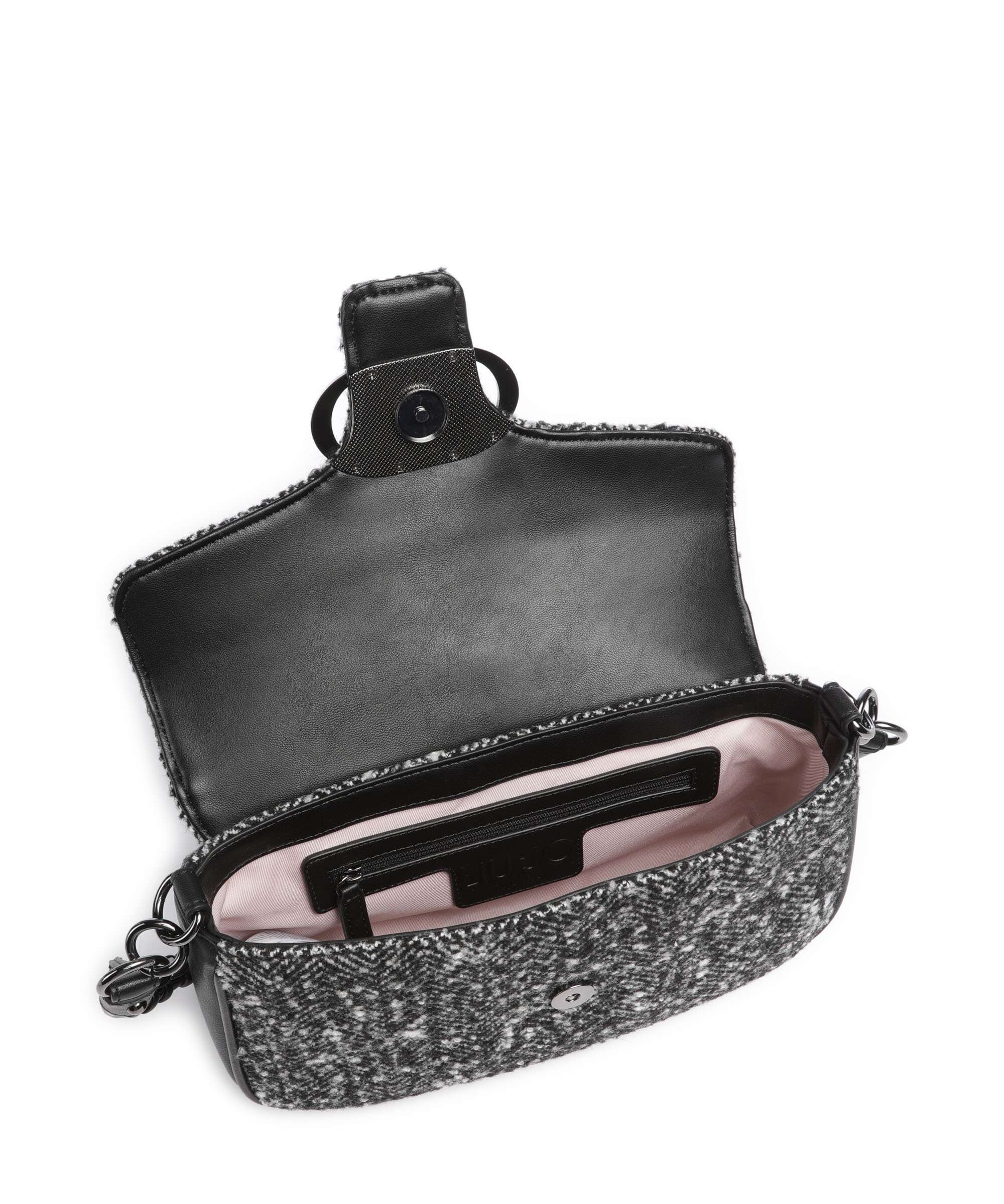Liu Jo Rubino Shoulder bag black/white chevron - Image 7