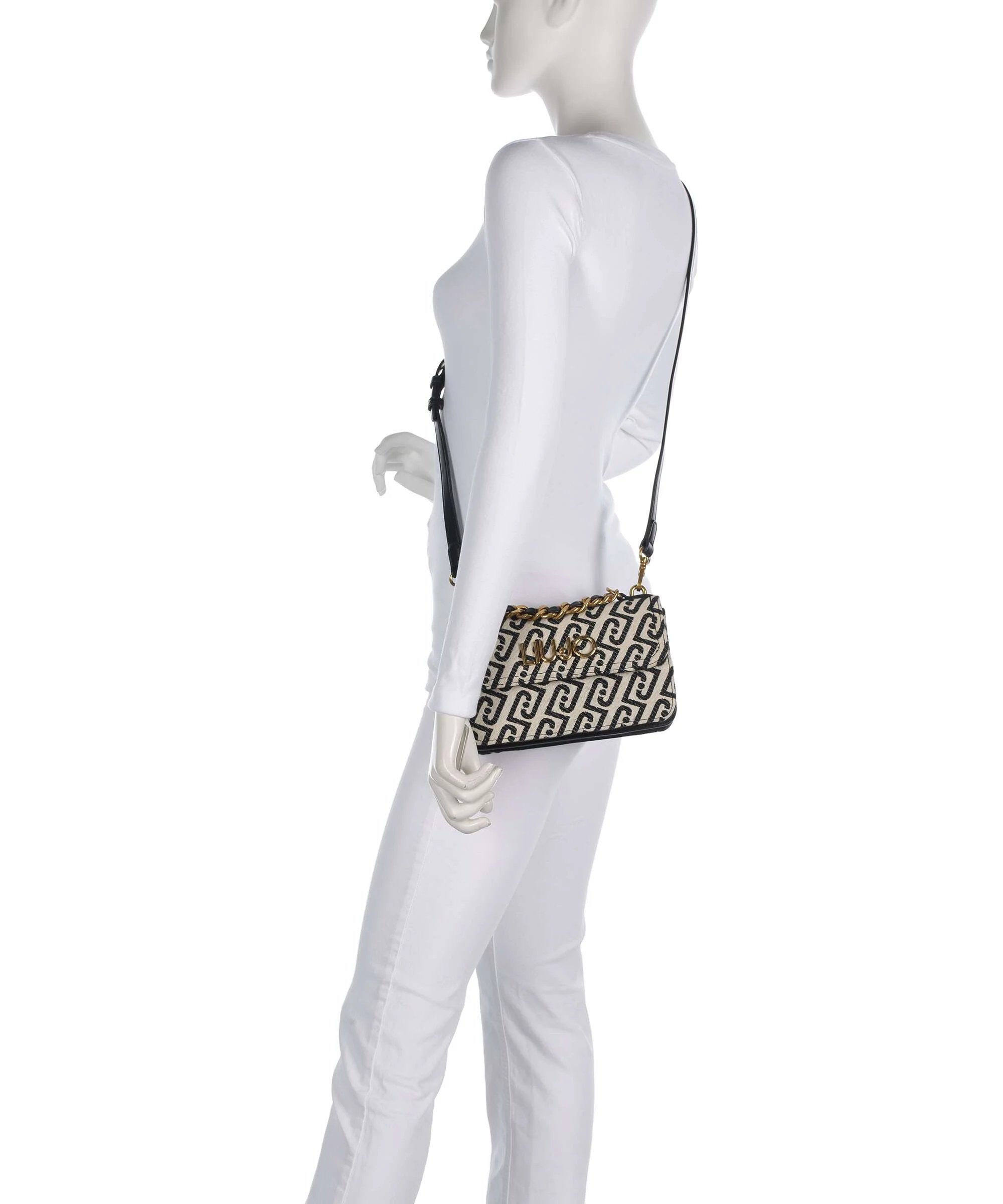 Liu Jo Shaula M Crossbody bag black/white - Image 3
