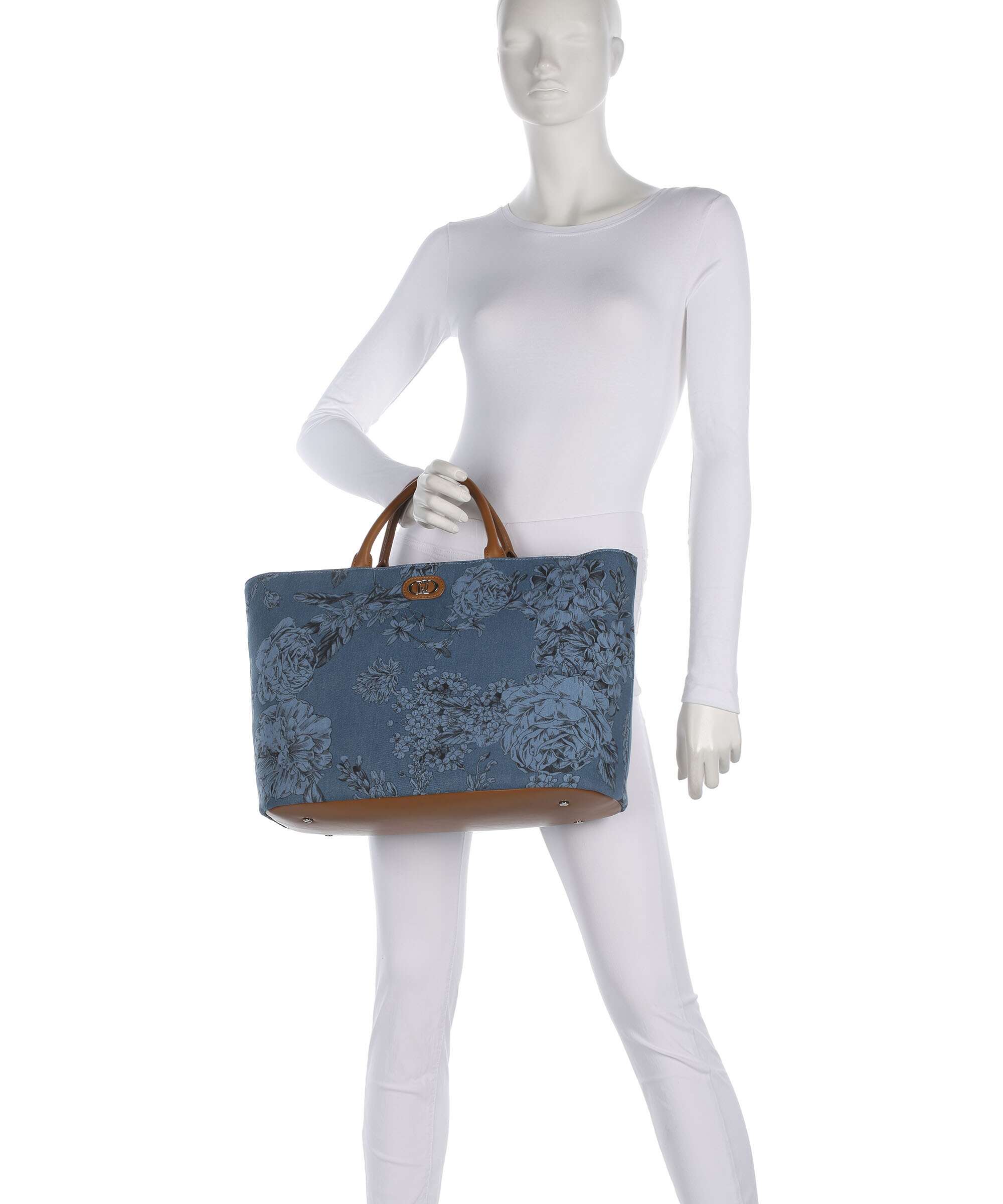 Liu Jo Sira L Handbag denim flowers - Image 3