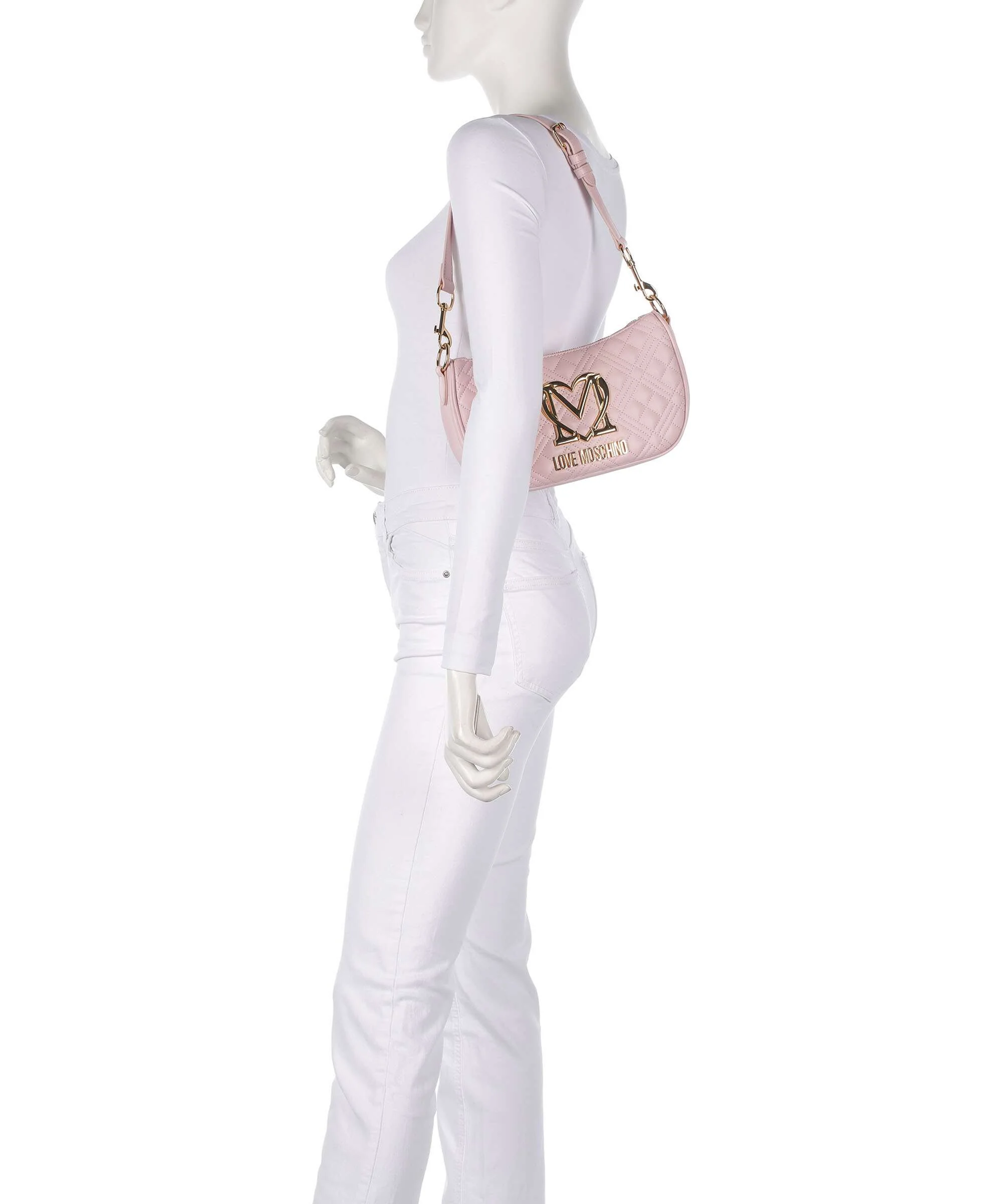 Love Moschino Allure Shoulder bag cipria - Image 3