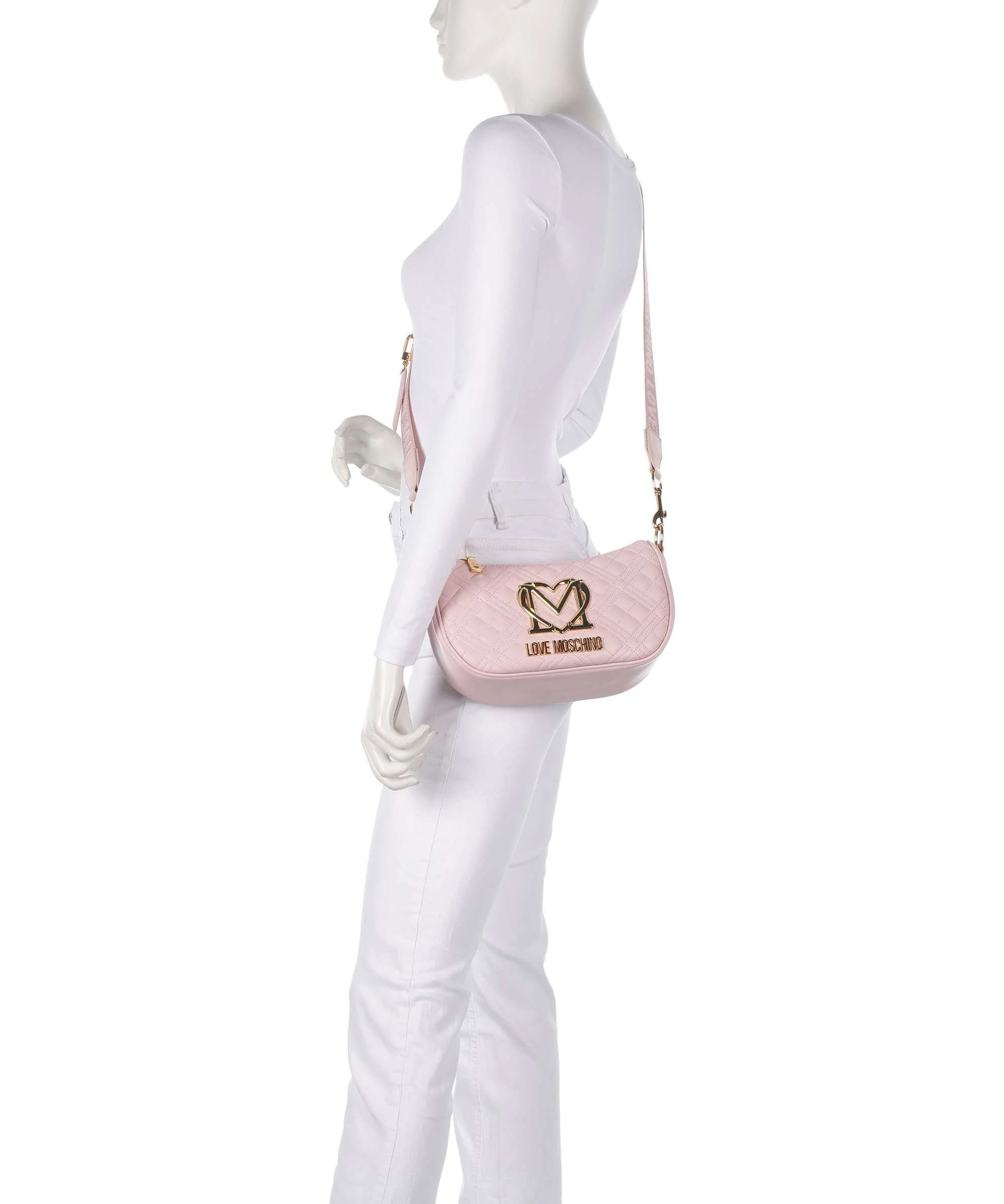 Love Moschino Allure Shoulder bag cipria - Image 4