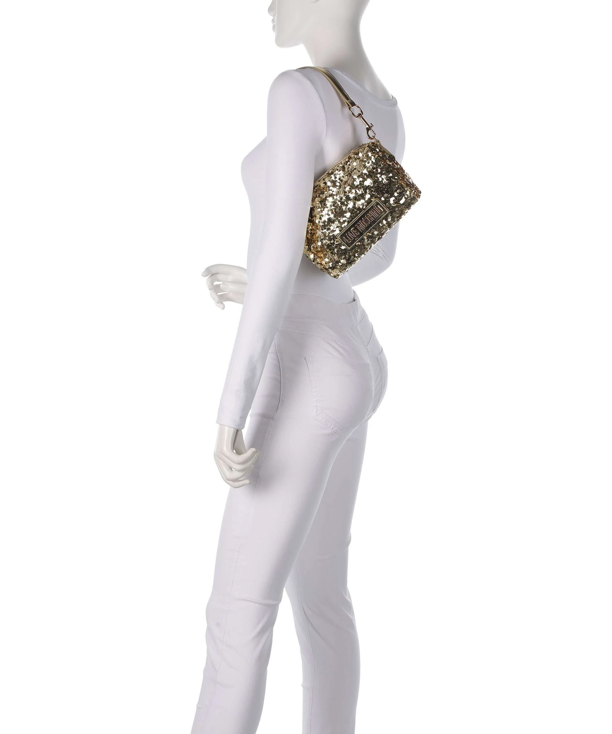 Love Moschino Bling Bling Shoulder bag gold - Image 3