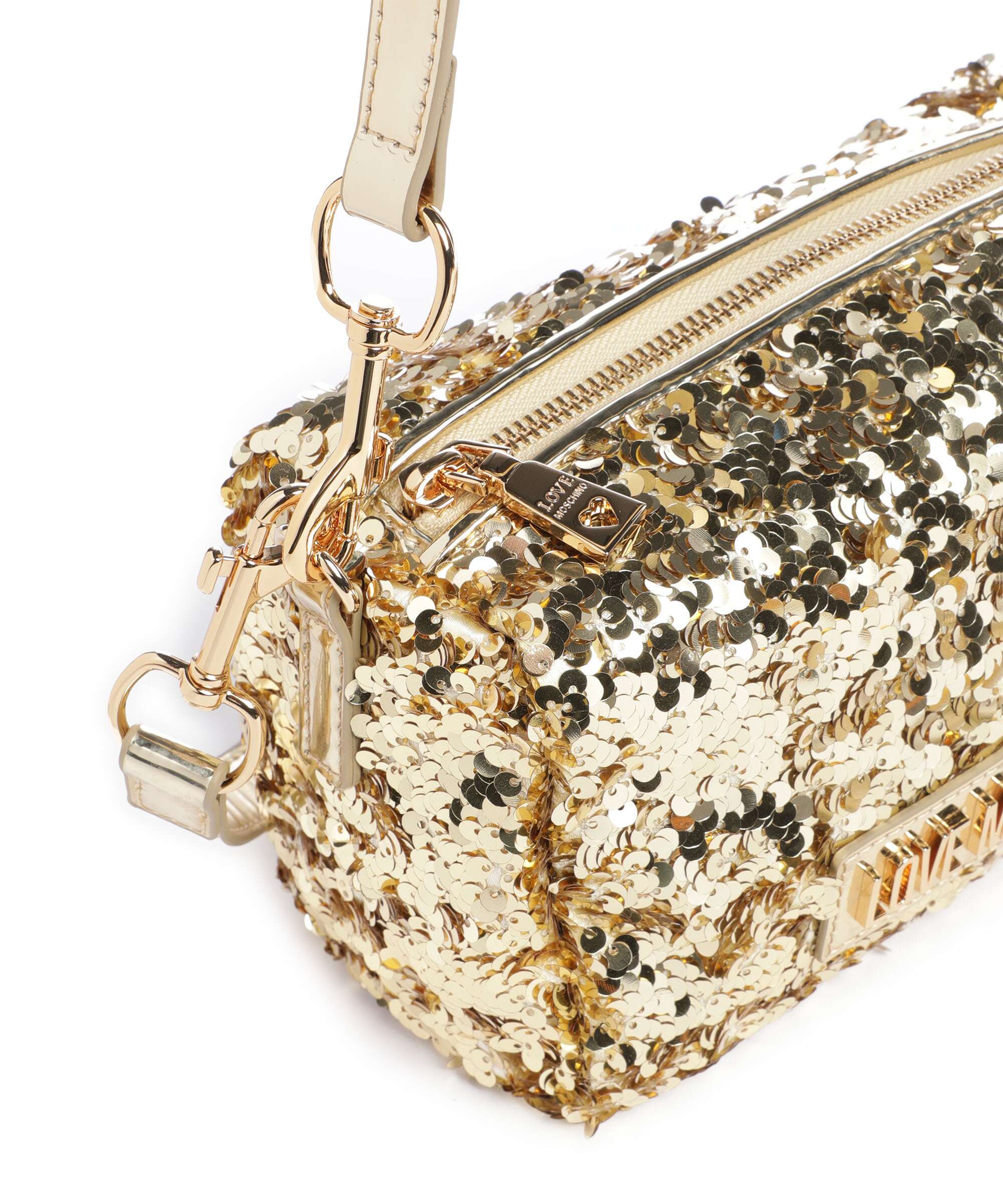 Love Moschino Bling Bling Shoulder bag gold - Image 5