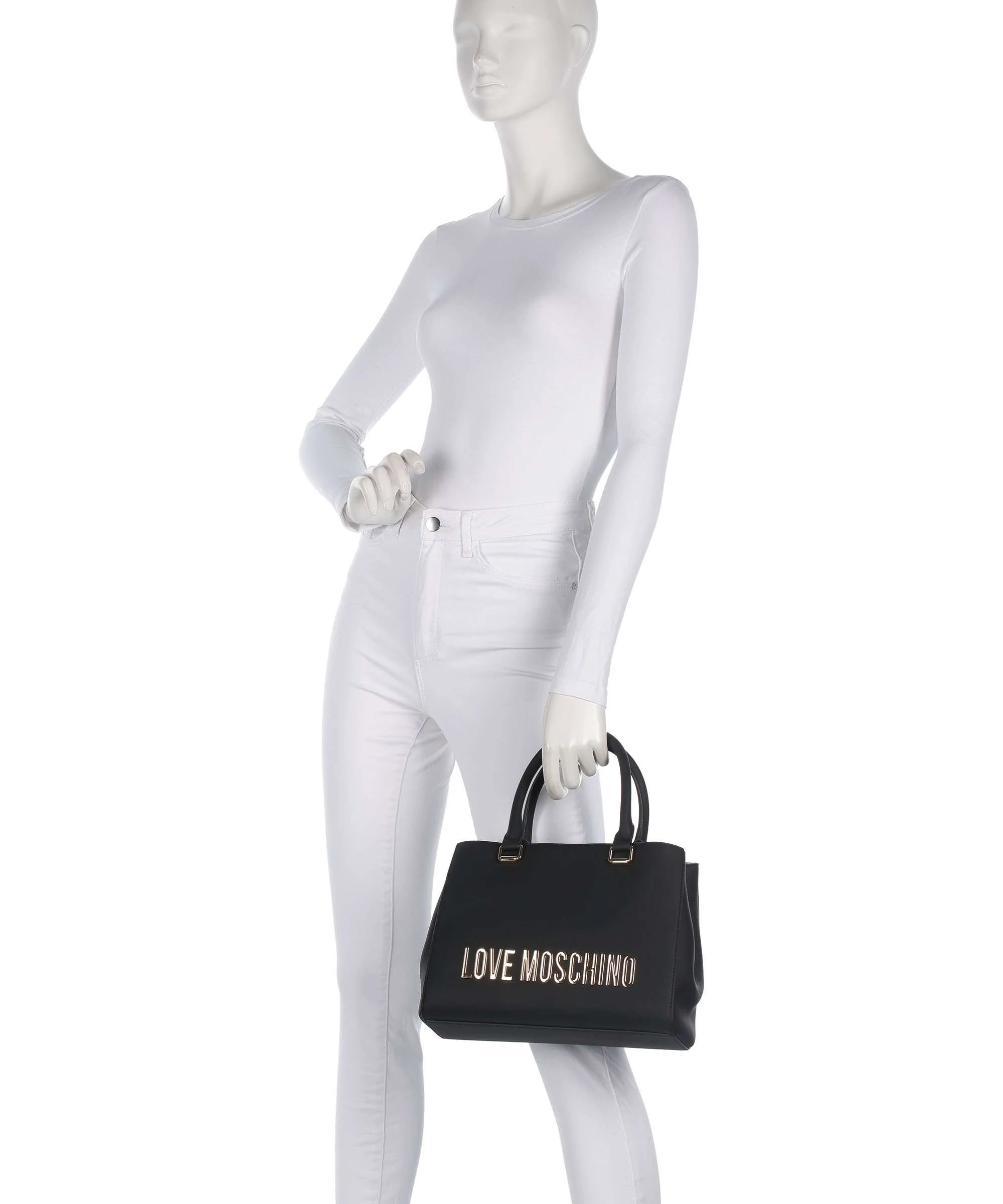 Love Moschino Bold Love Handbag black - Image 3