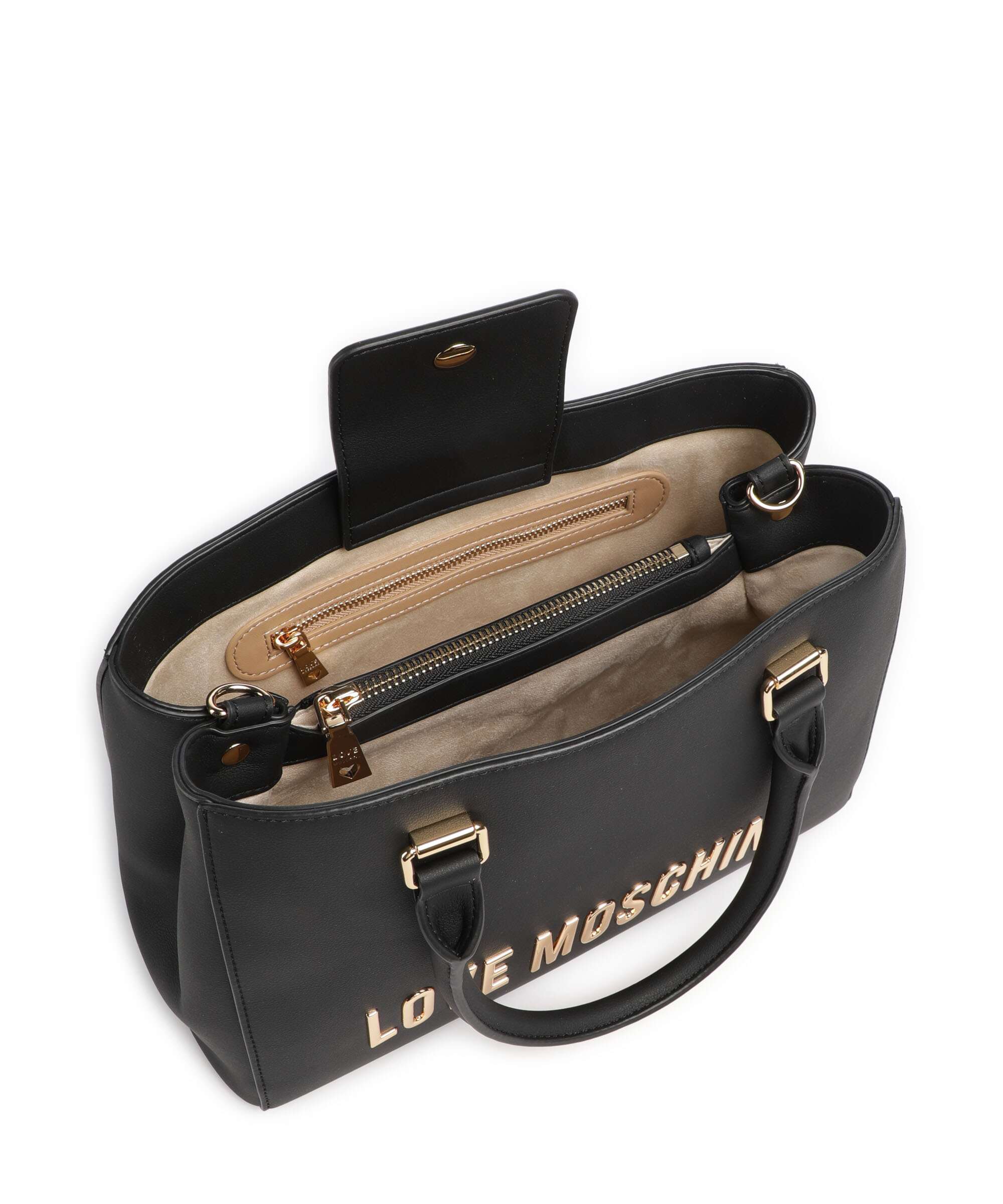 Love Moschino Bold Love Handbag black - Image 6