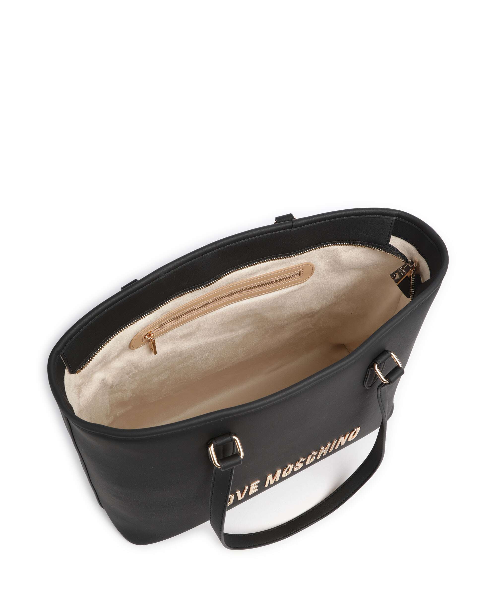 Love Moschino Bold Love Tote bag black - Image 5