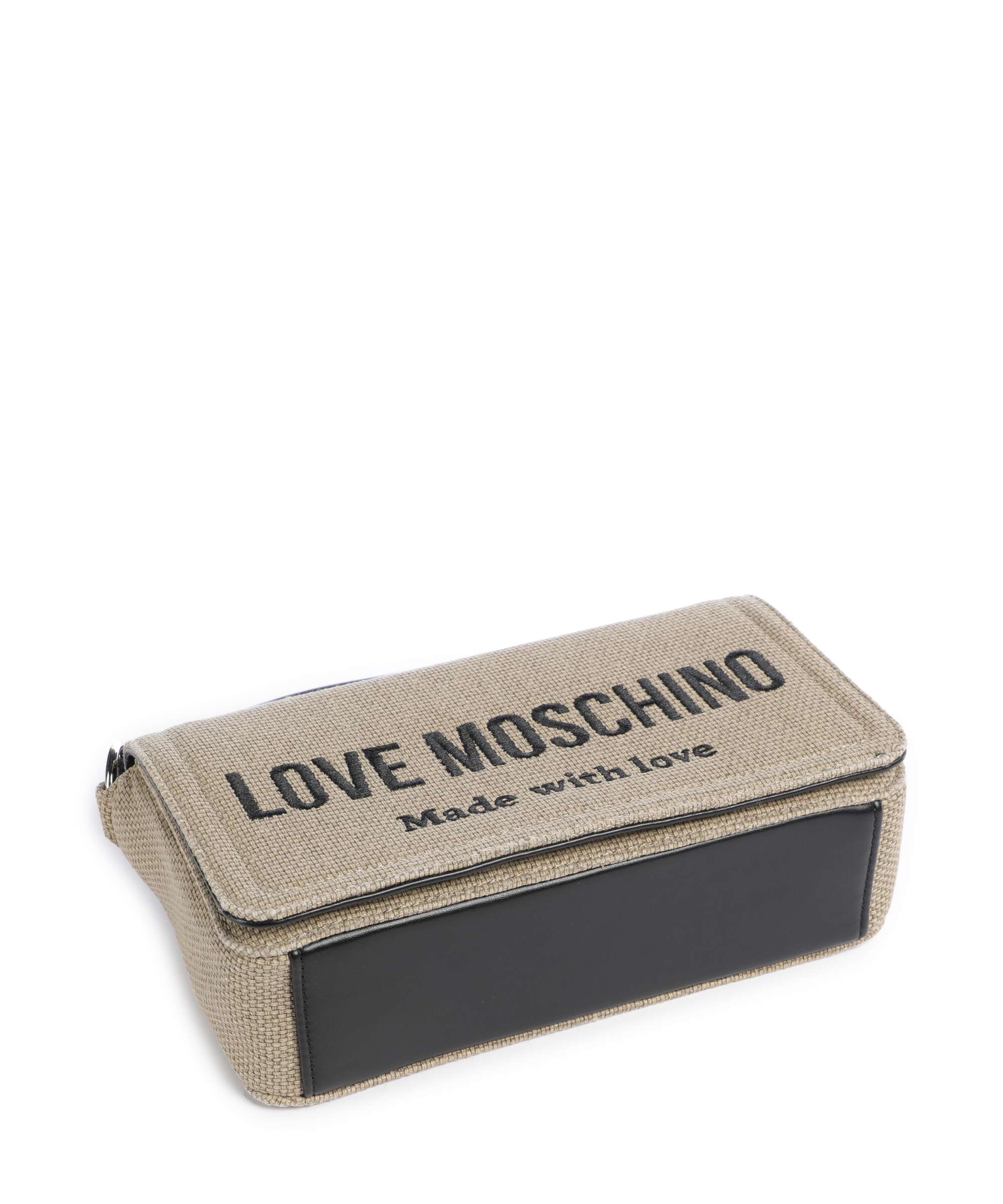 Love Moschino Cargo Canvas Crossbody bag black/gold - Image 5