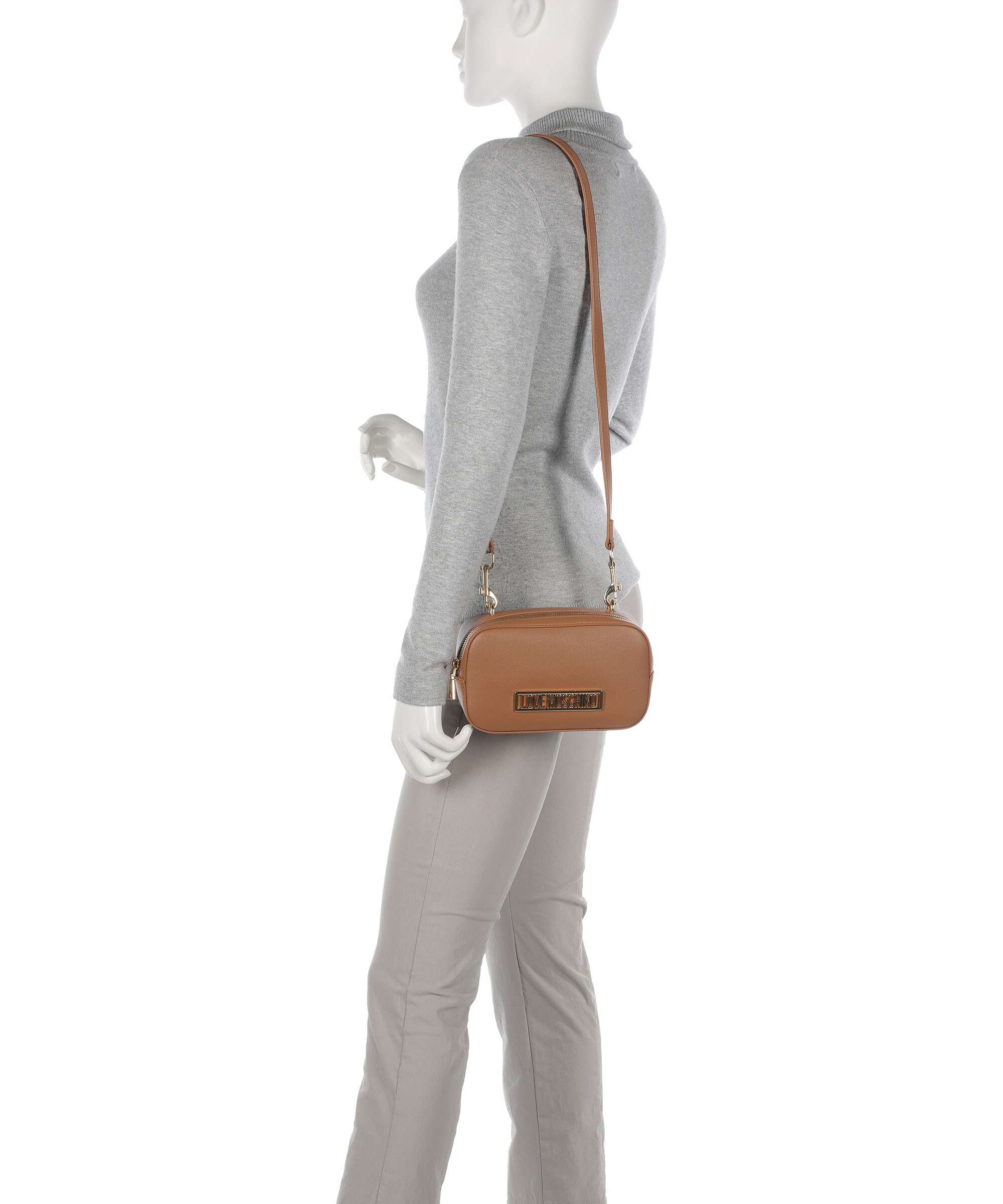 Love Moschino Crossbody bag cammello - Image 3