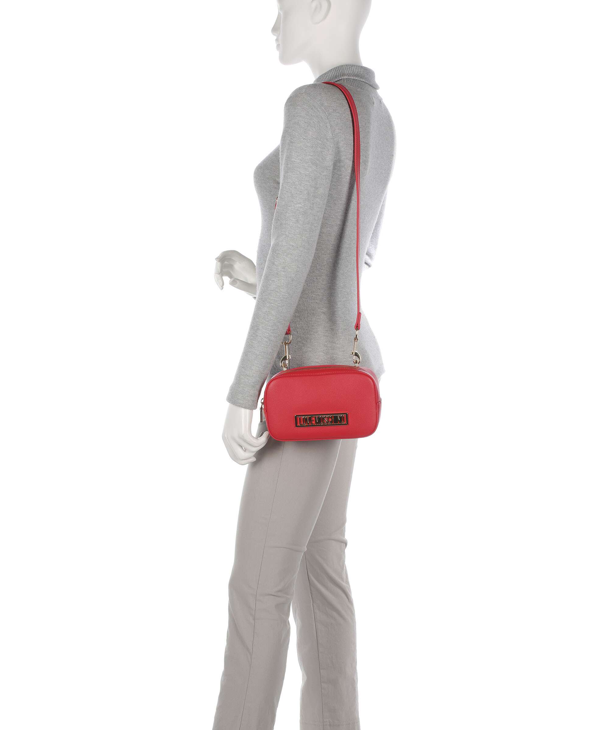 Love Moschino Crossbody bag rosso - Image 3