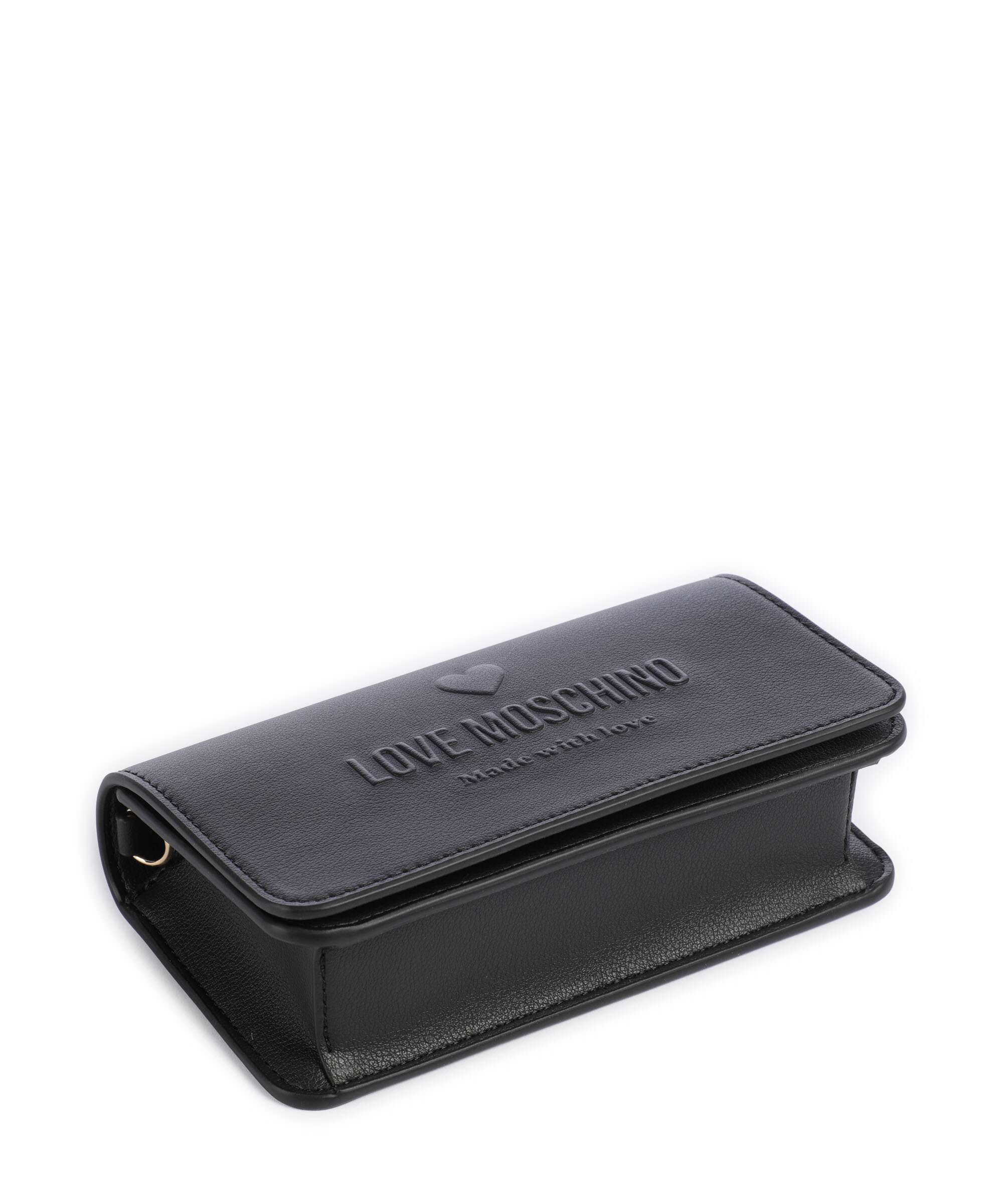 Love Moschino Love Embossed Crossbody bag nero - Image 5