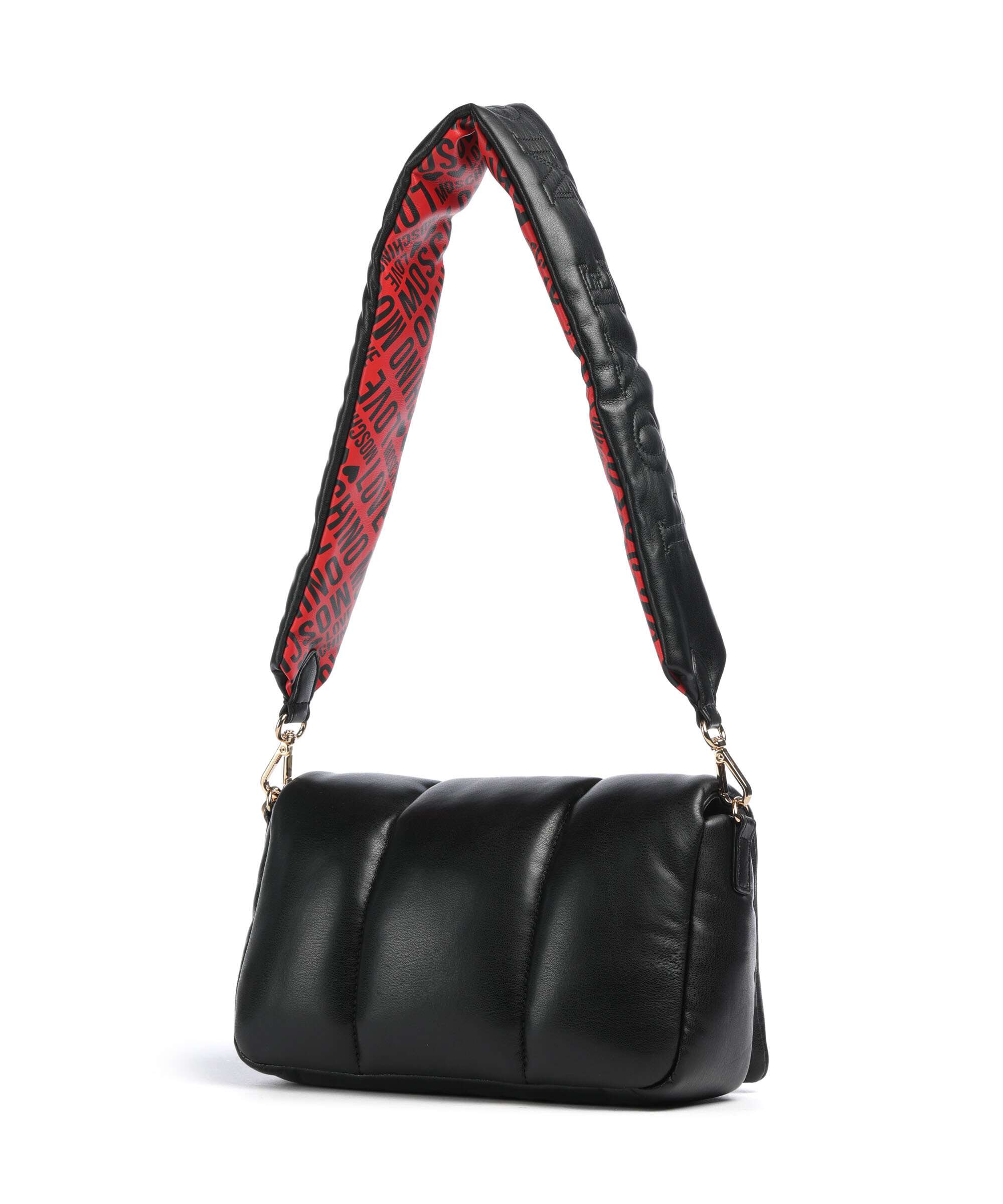 Love Moschino Puffy Shoulder bag black/red - Image 2