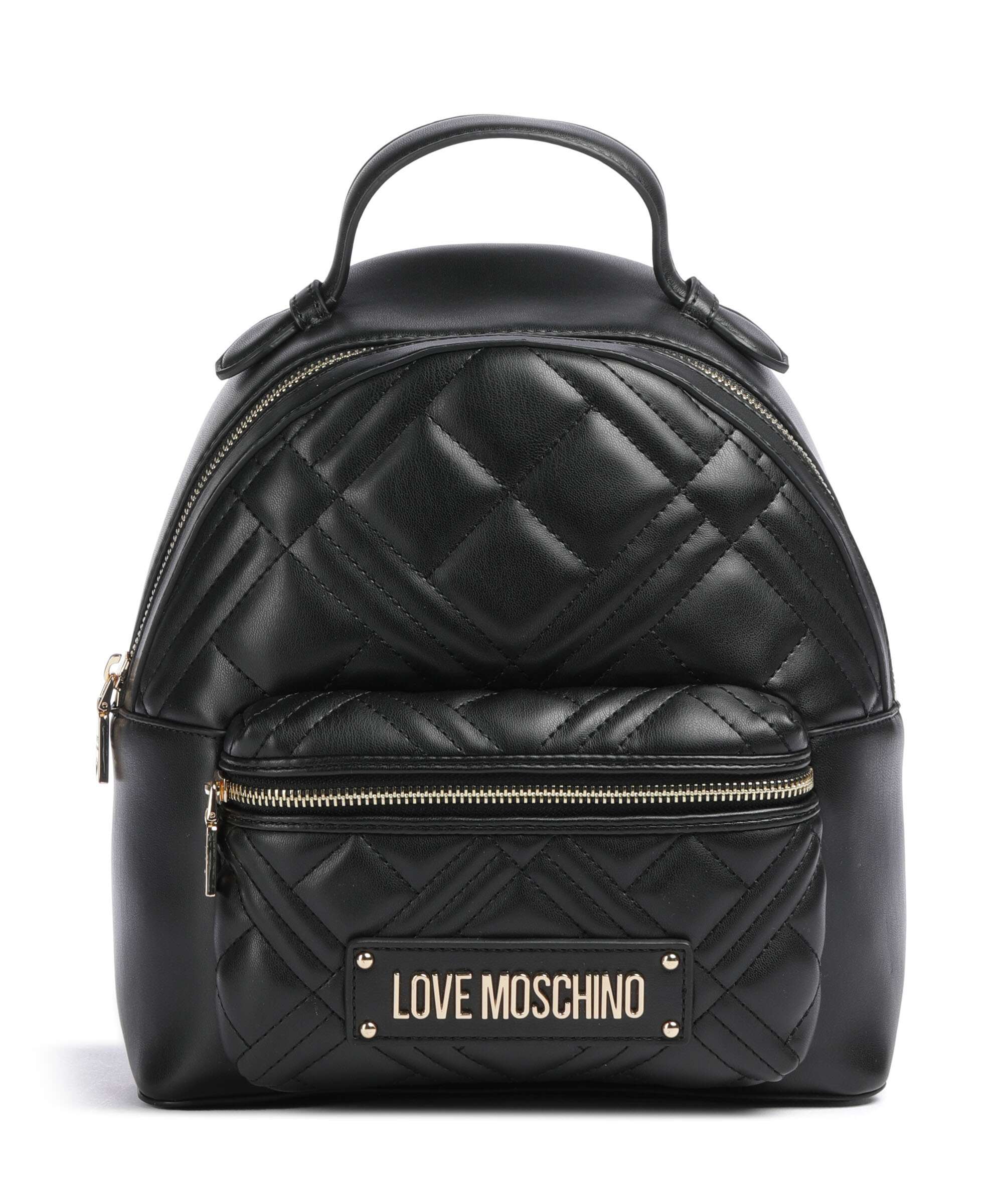 Love Moschino Quilted Backpack nero