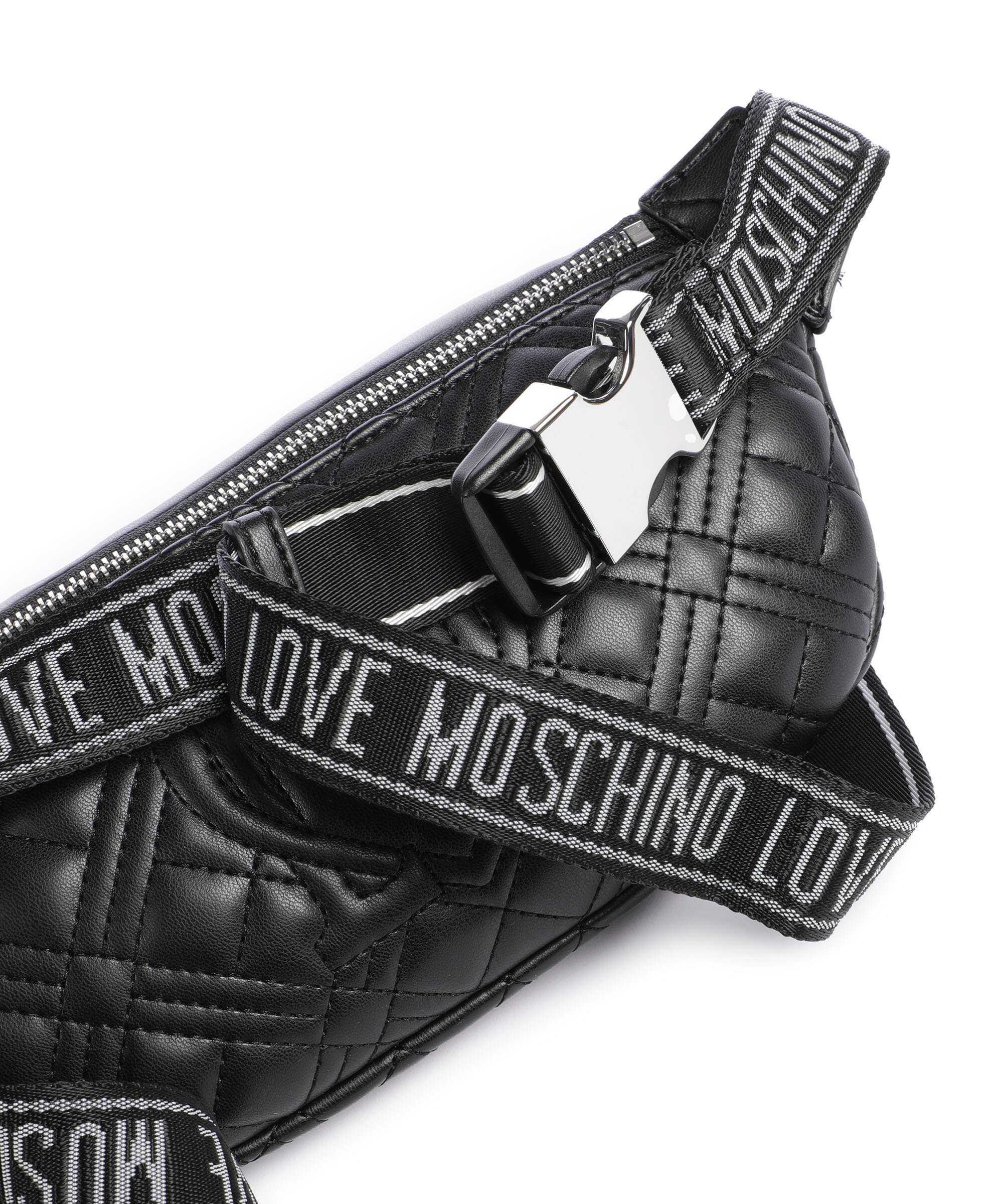 Love Moschino Quilted Belt bag black - Image 4