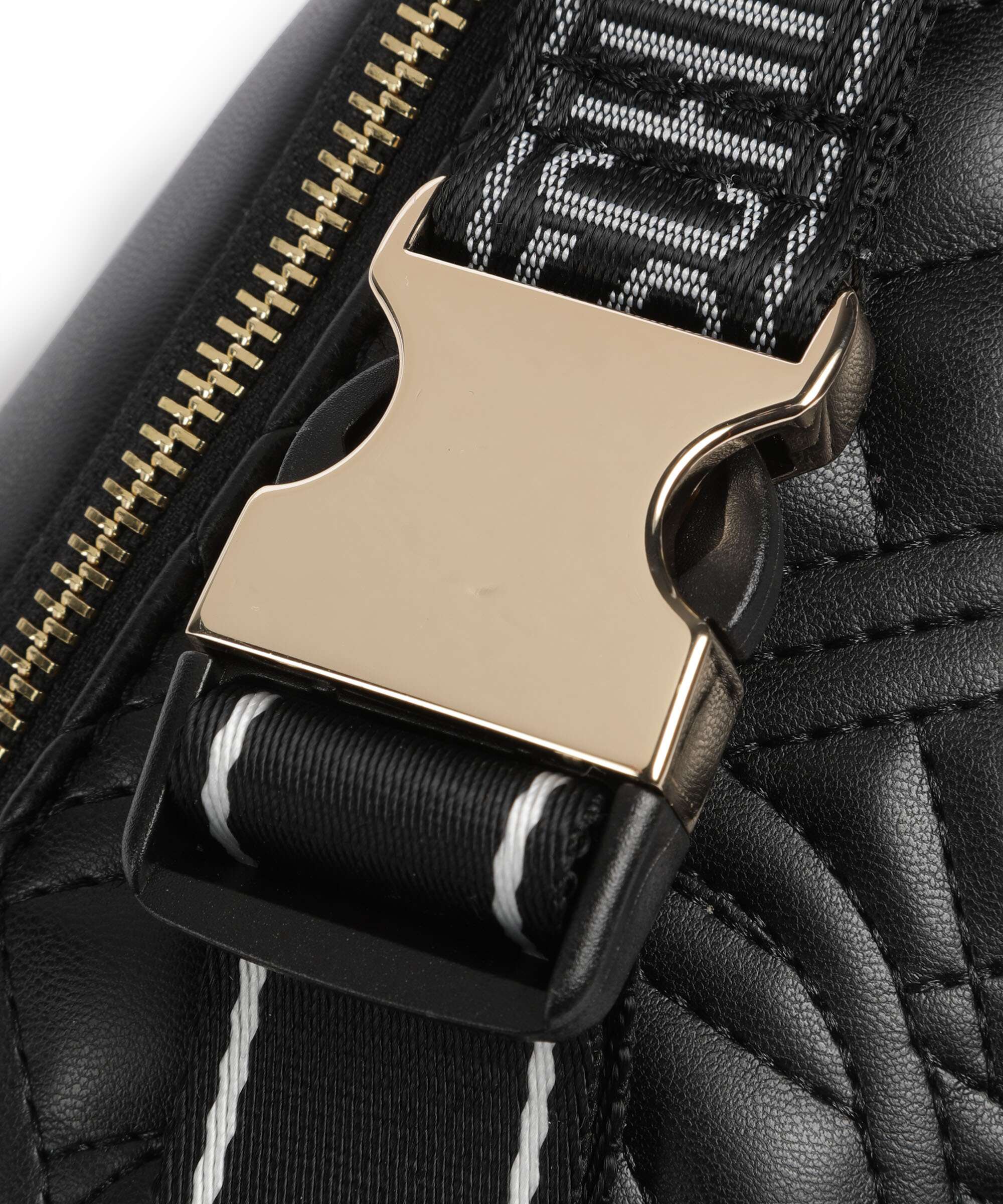 Love Moschino Quilted Belt bag nero - Image 5