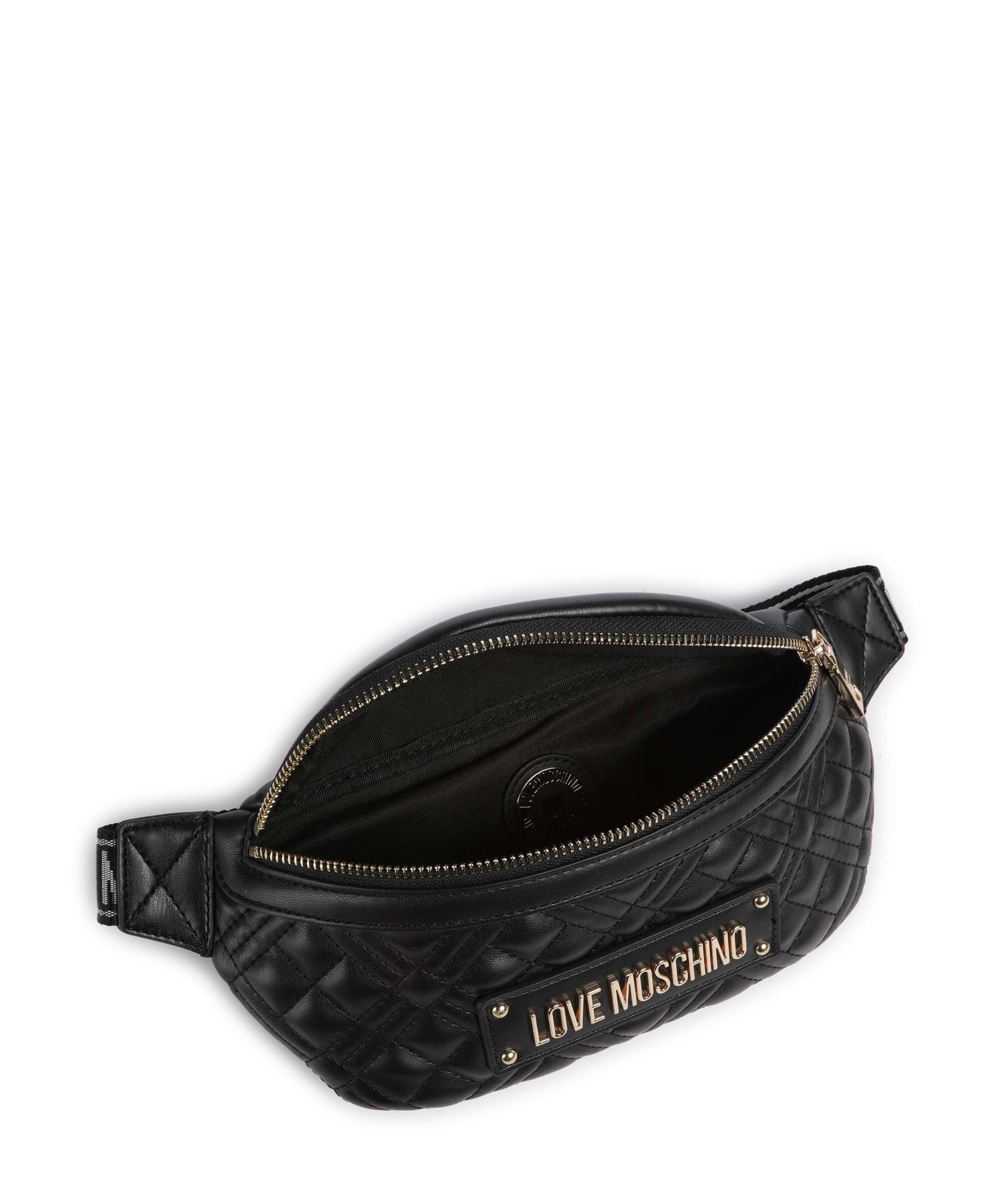 Love Moschino Quilted Belt bag nero - Image 6