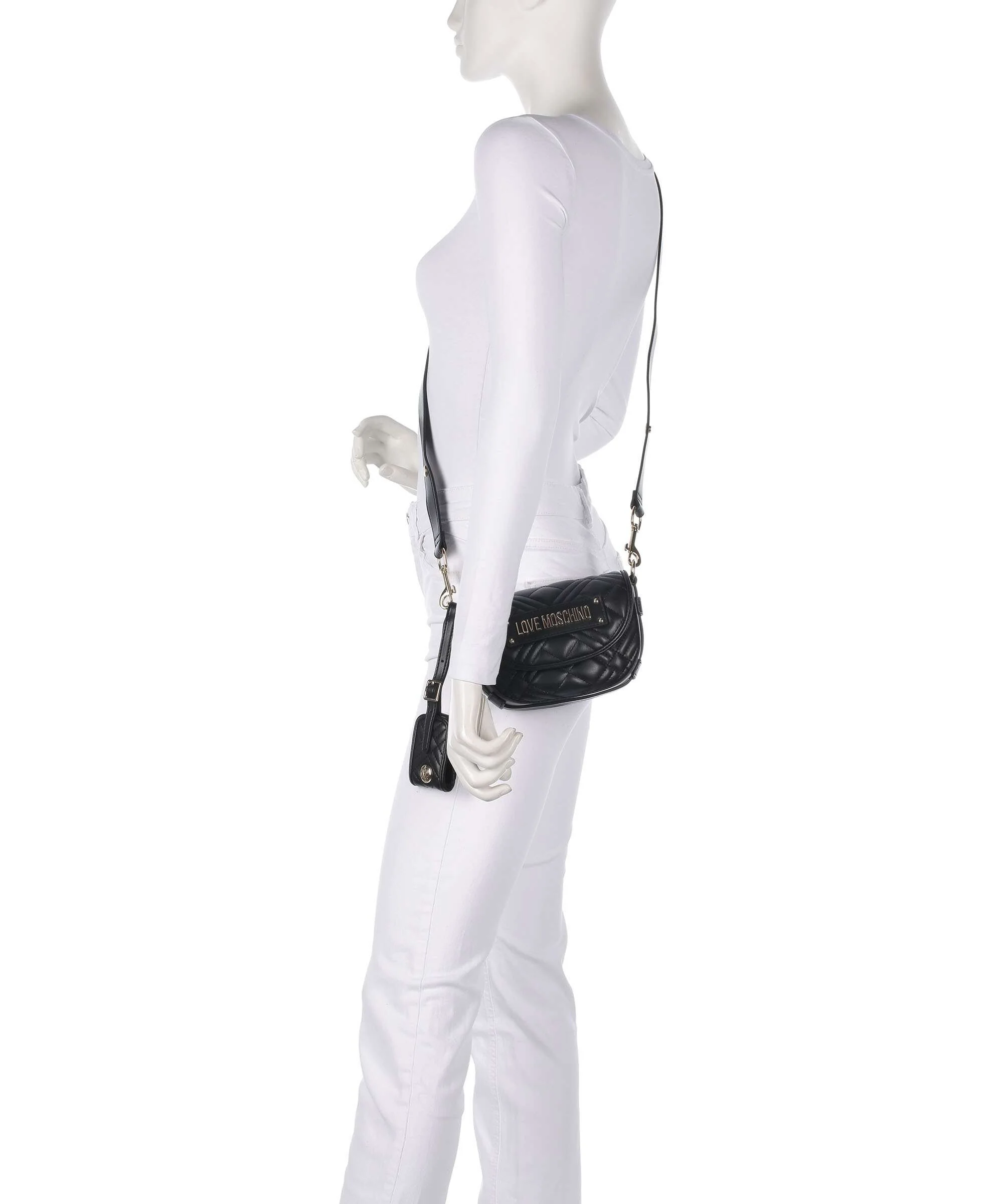 Love Moschino Quilted Crossbody bag nero - Image 3