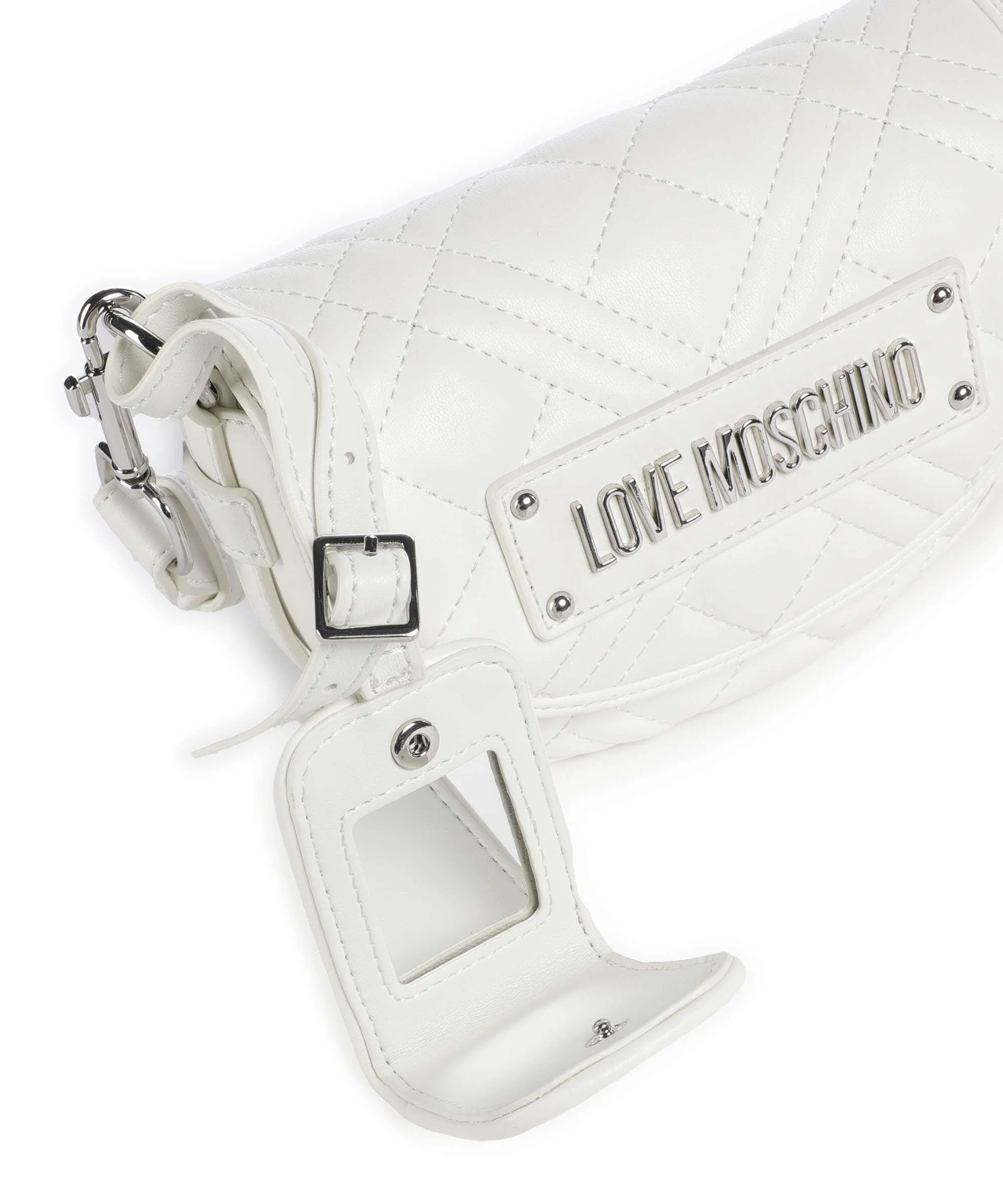 Love Moschino Quilted Crossbody bag bianco - Image 4