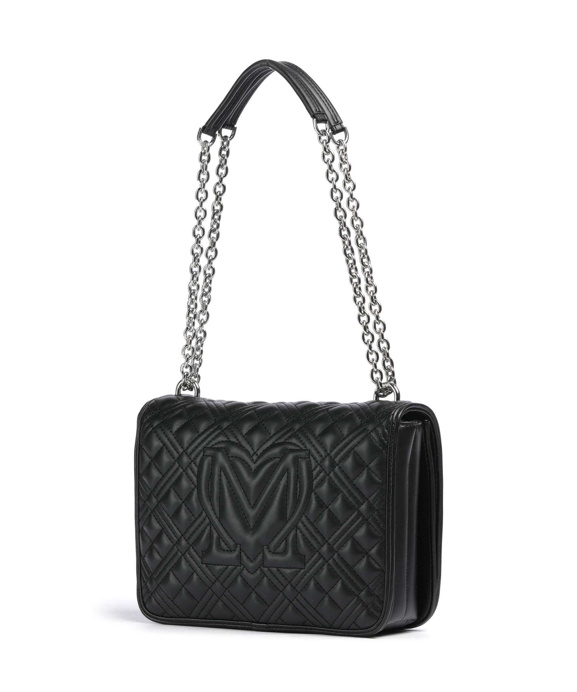 Love Moschino Quilted Laminated Shoulder bag nero - Image 2