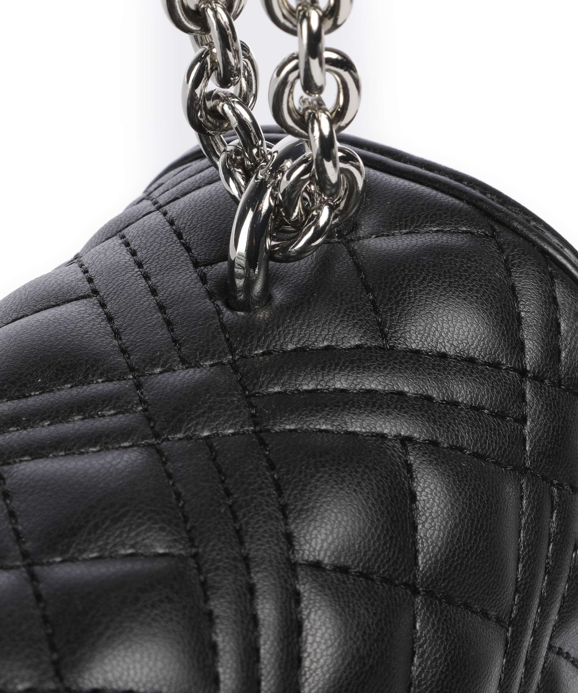 Love Moschino Quilted Laminated Shoulder bag nero - Image 5