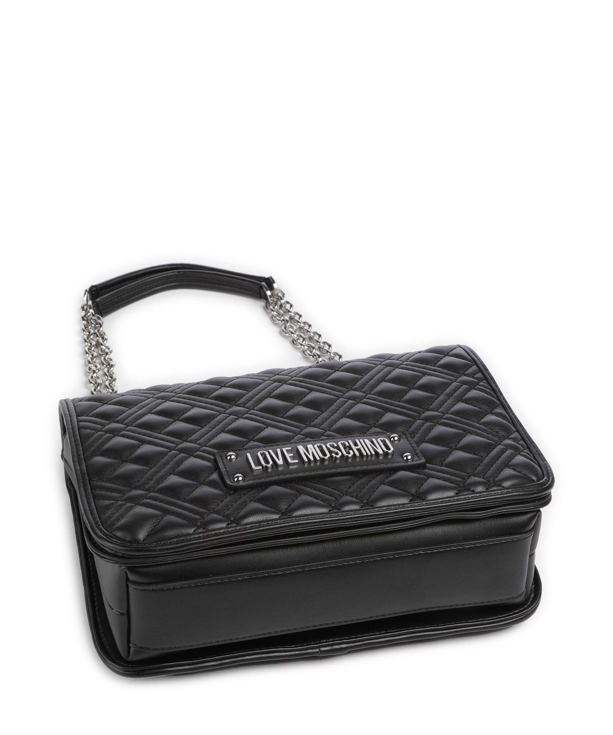 Love Moschino Quilted Laminated Shoulder bag nero - Image 6