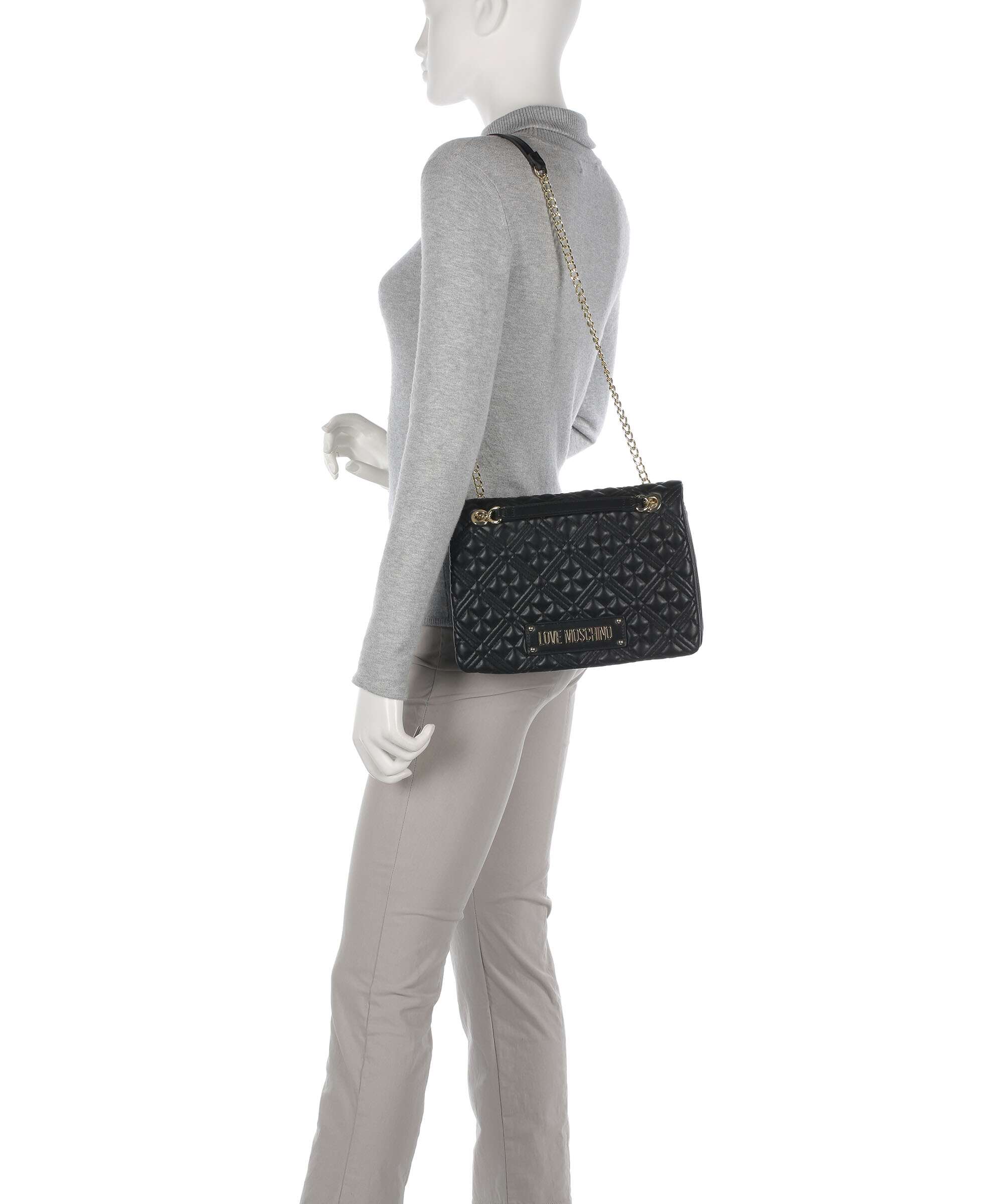 Love Moschino Quilted Shoulder bag nero - Image 3