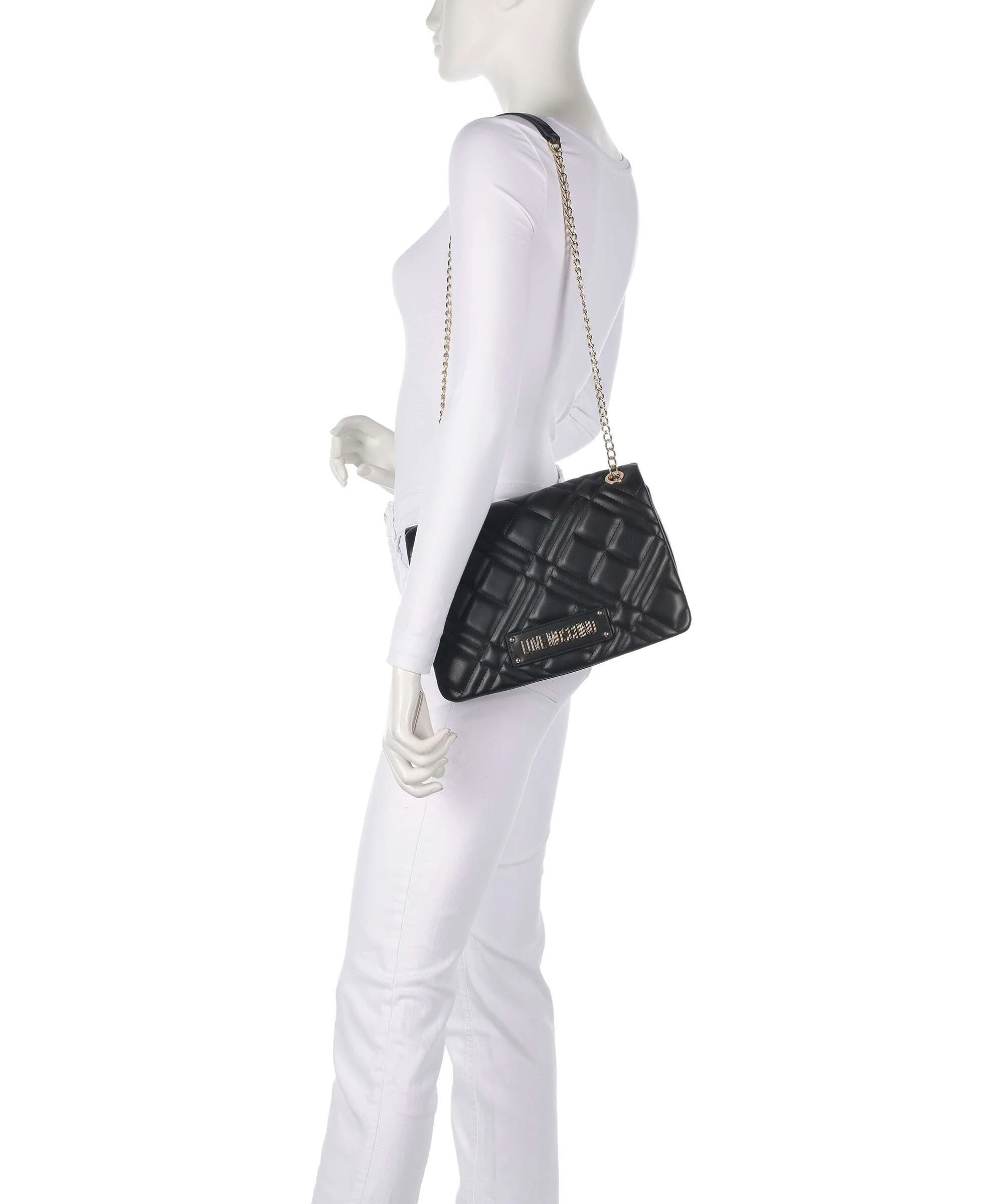 Love Moschino Quilted Shoulder bag nero - Image 4