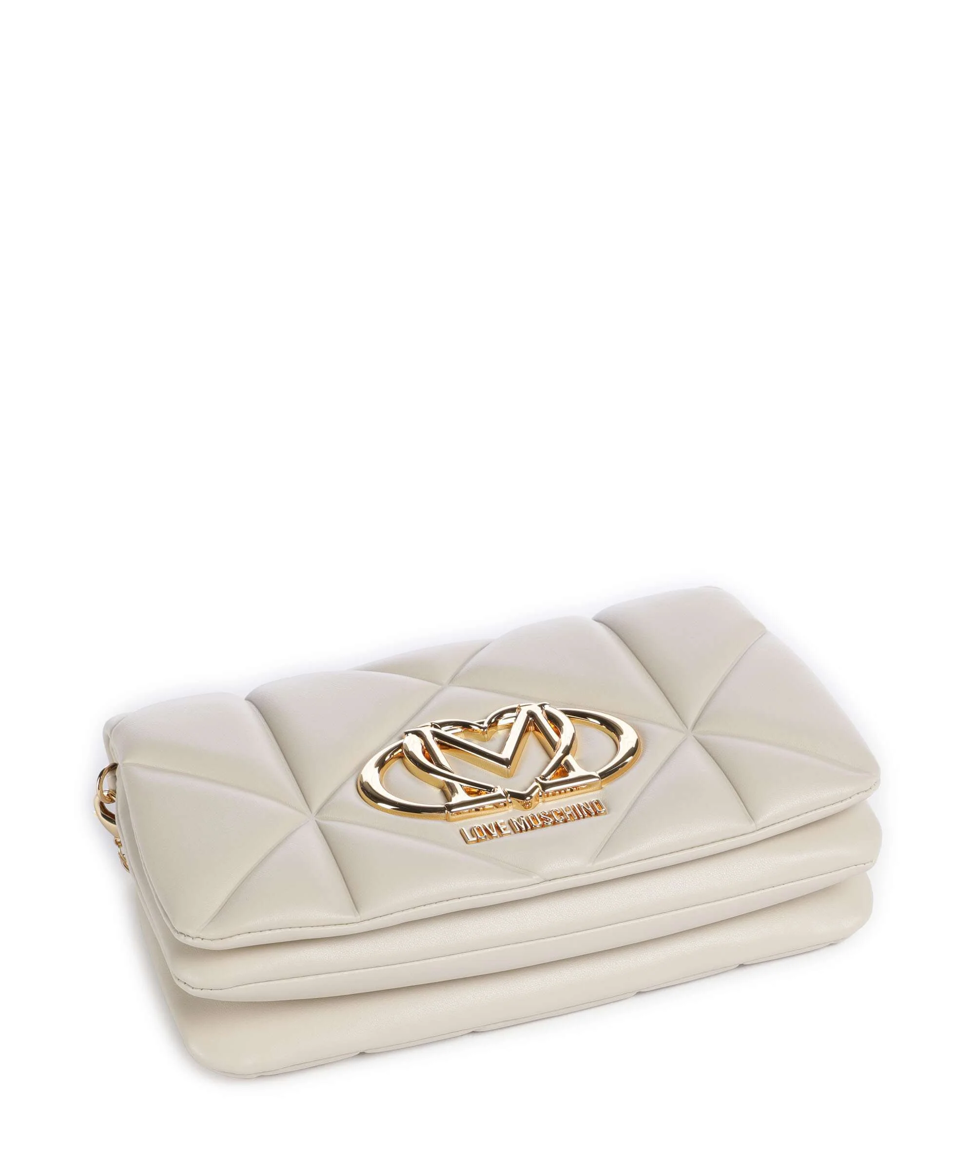 Love Moschino Smart Daily Crossbody bag avorio - Image 5