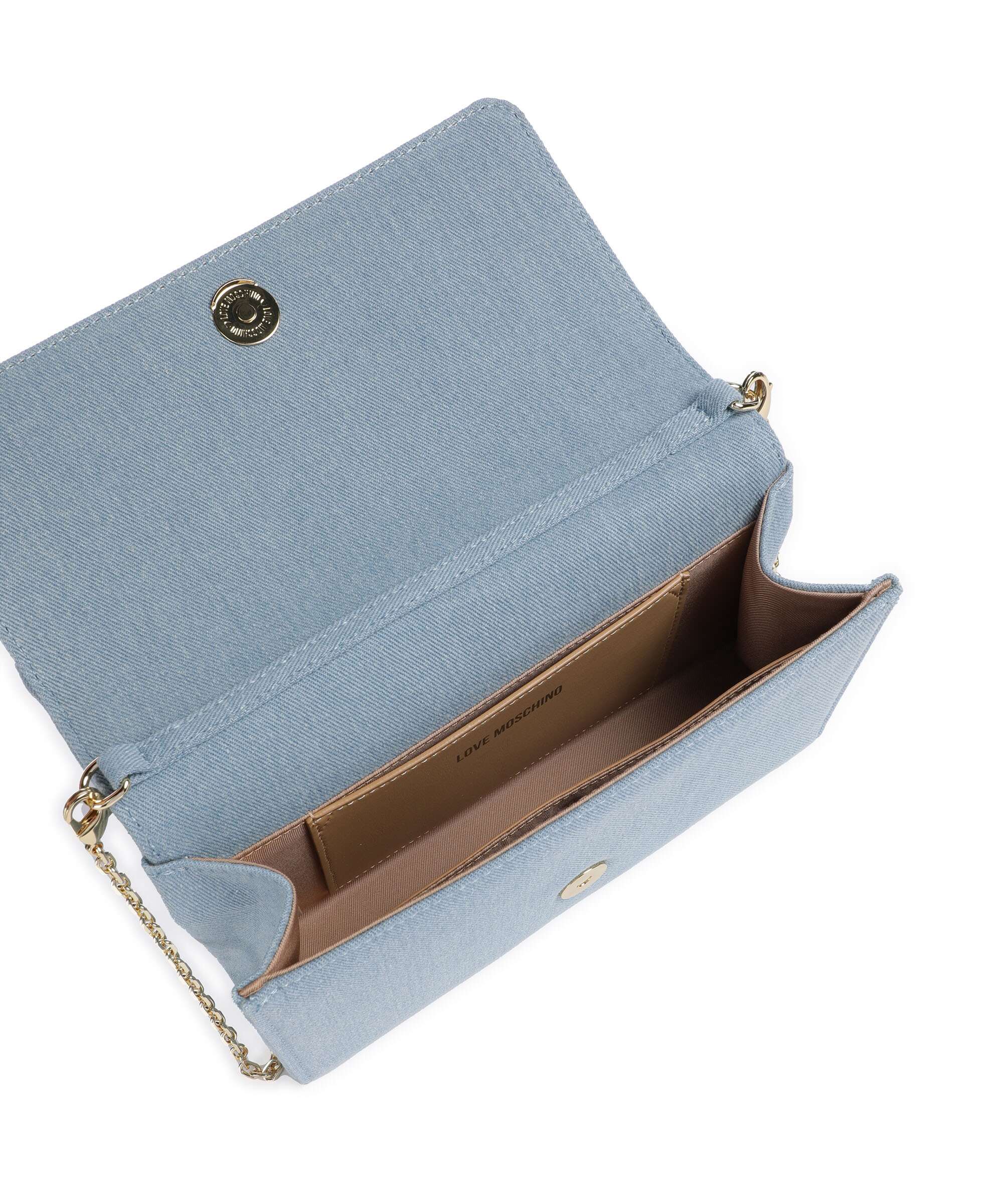 Love Moschino Smart Daily Crossbody bag azzurro - Image 6