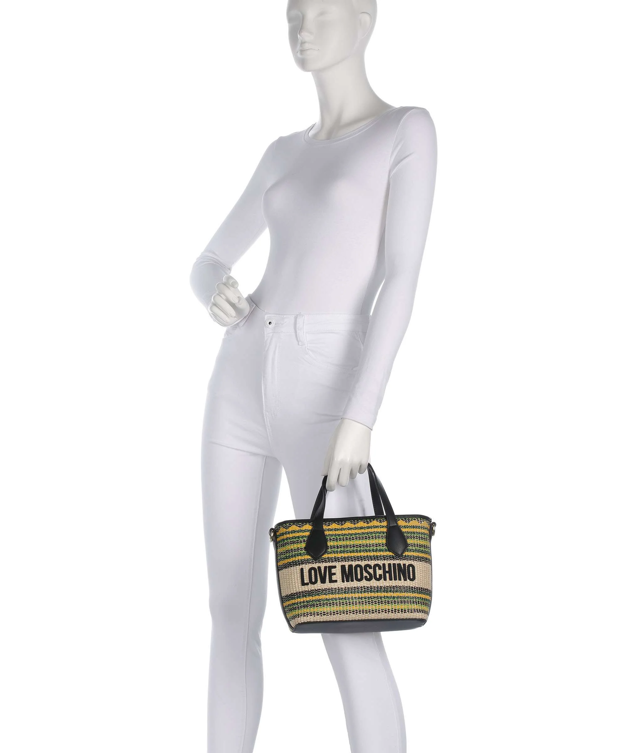 Love Moschino Sunset Stripes Handbag multicolour/black - Image 3