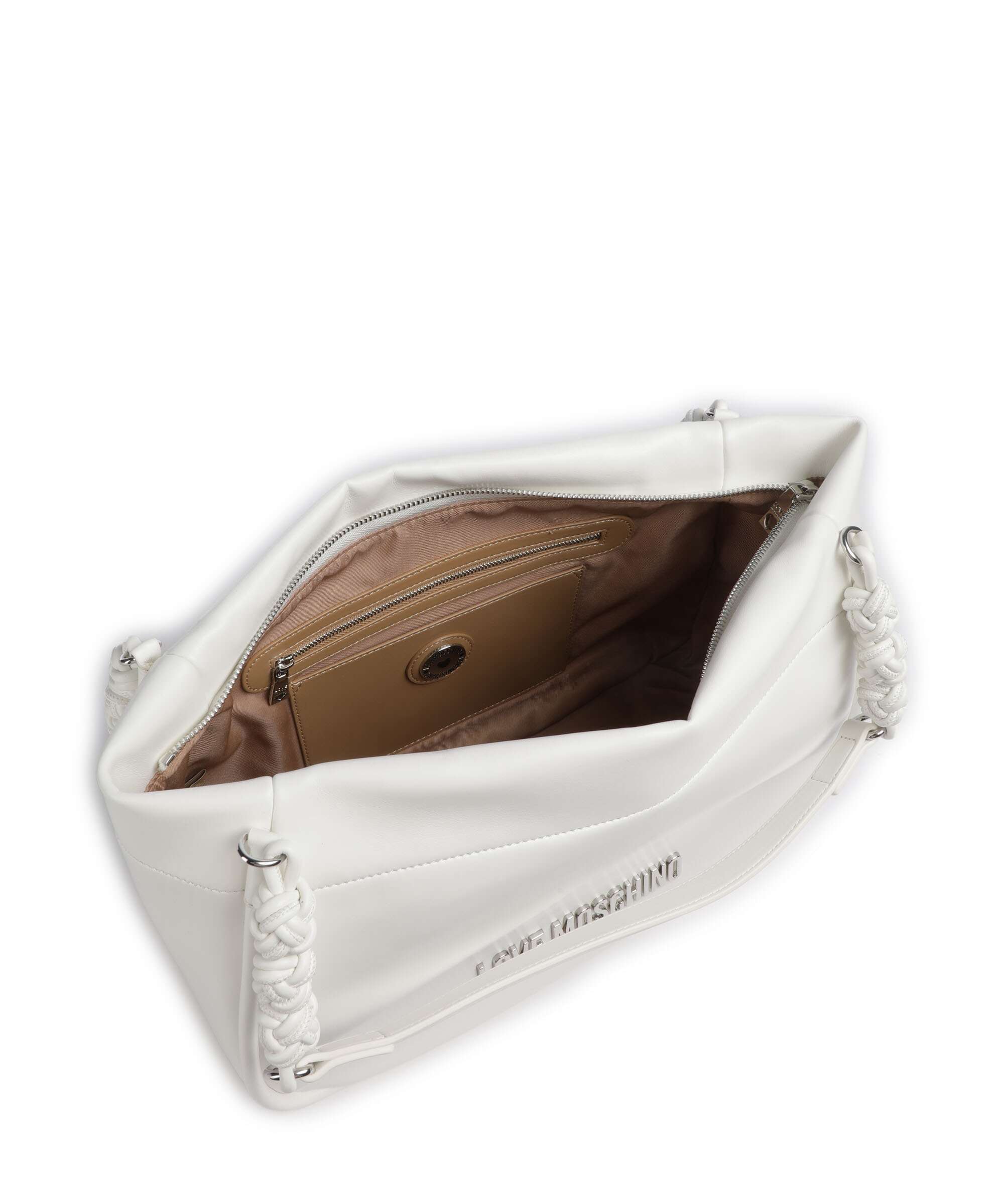 Love Moschino Tender Tote bag bianco - Image 5
