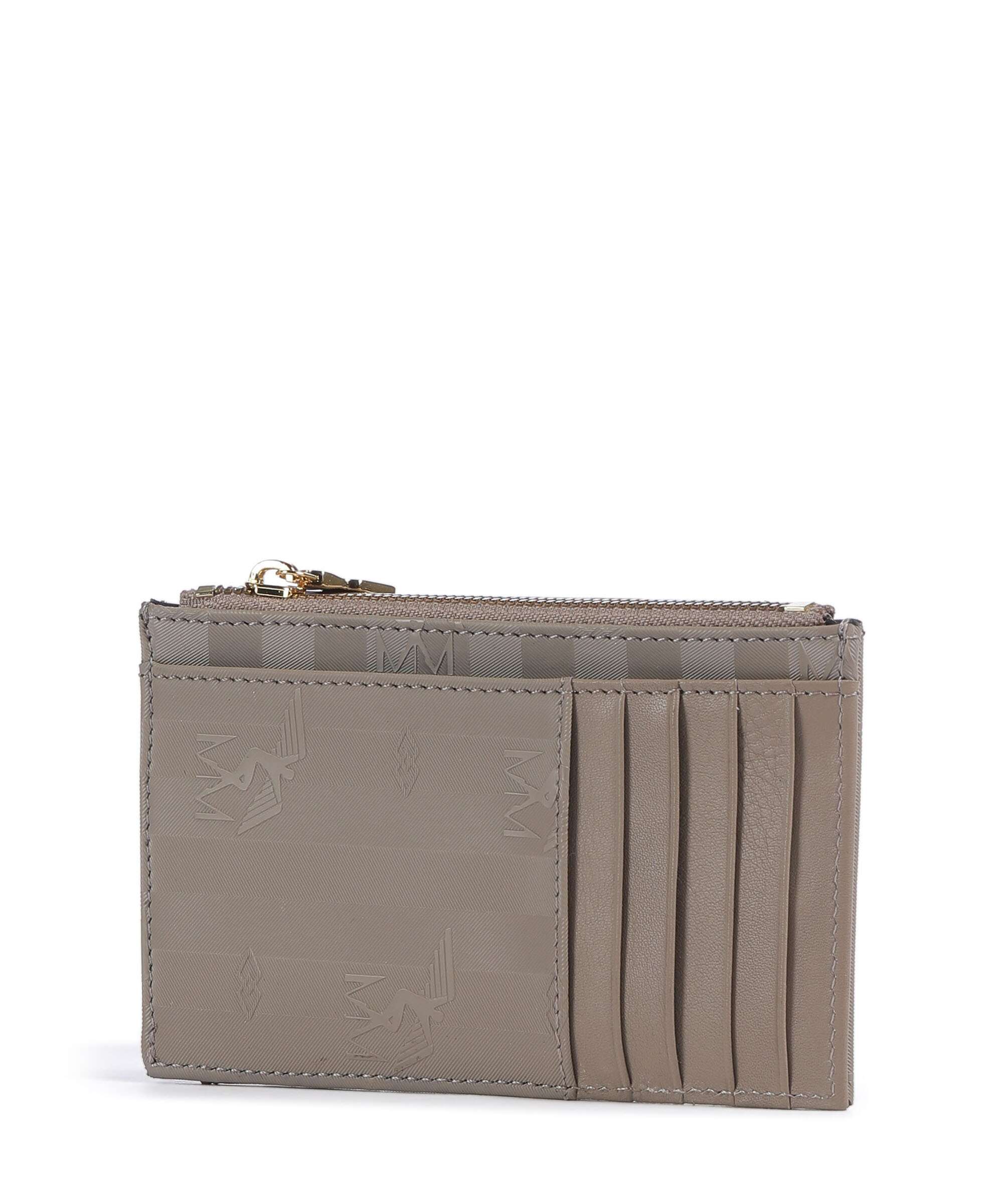 Maison Mollerus Canvas Buin Credit card holder taupe grau - Image 2