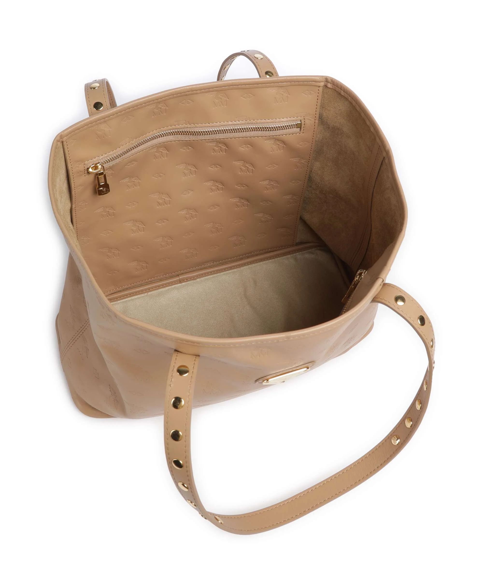Maison Mollerus Stampato Winterthur Tote bag cappuccino - Image 5