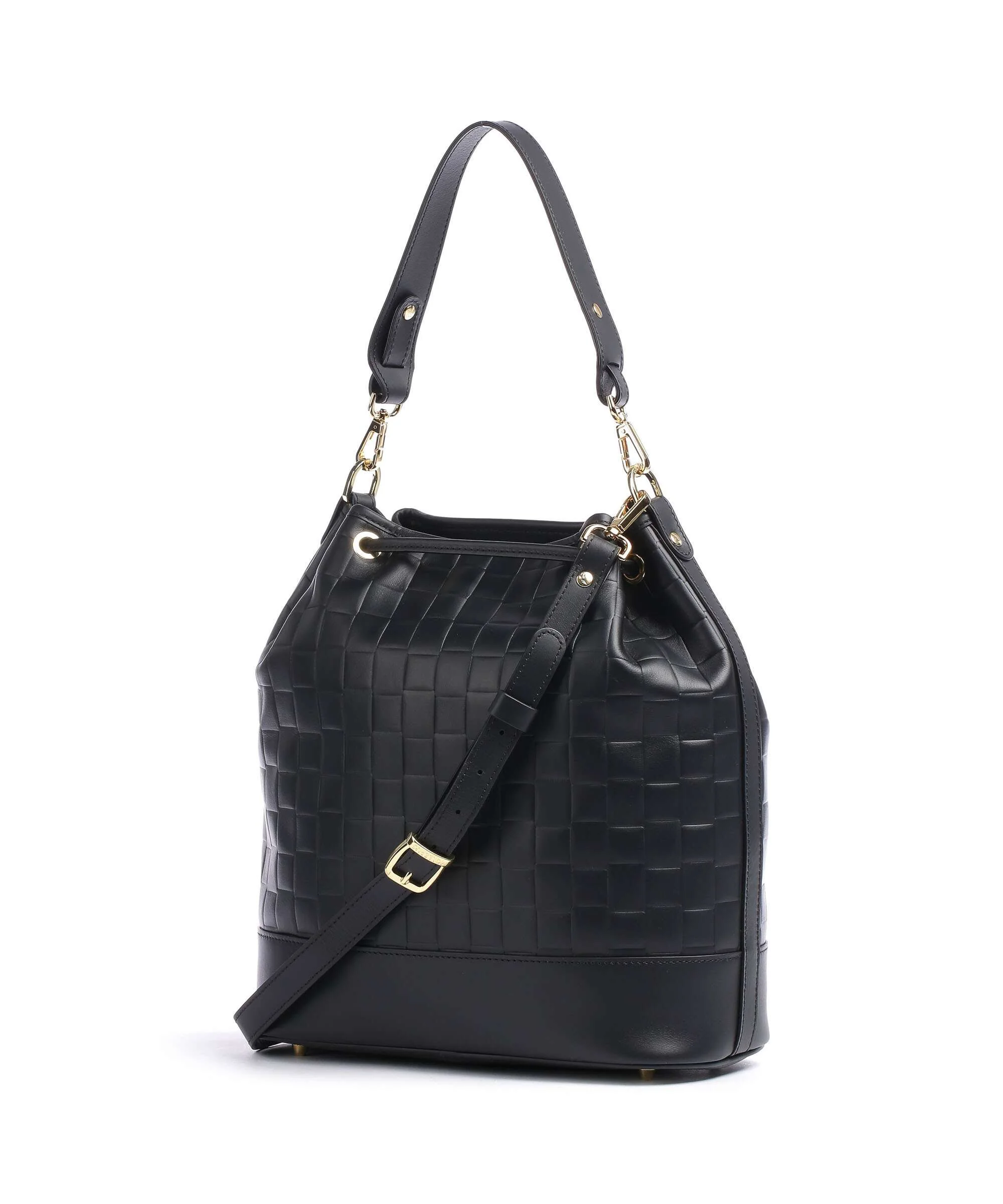 Maison Mollerus Tile Niesen Bucket bag black - Image 2