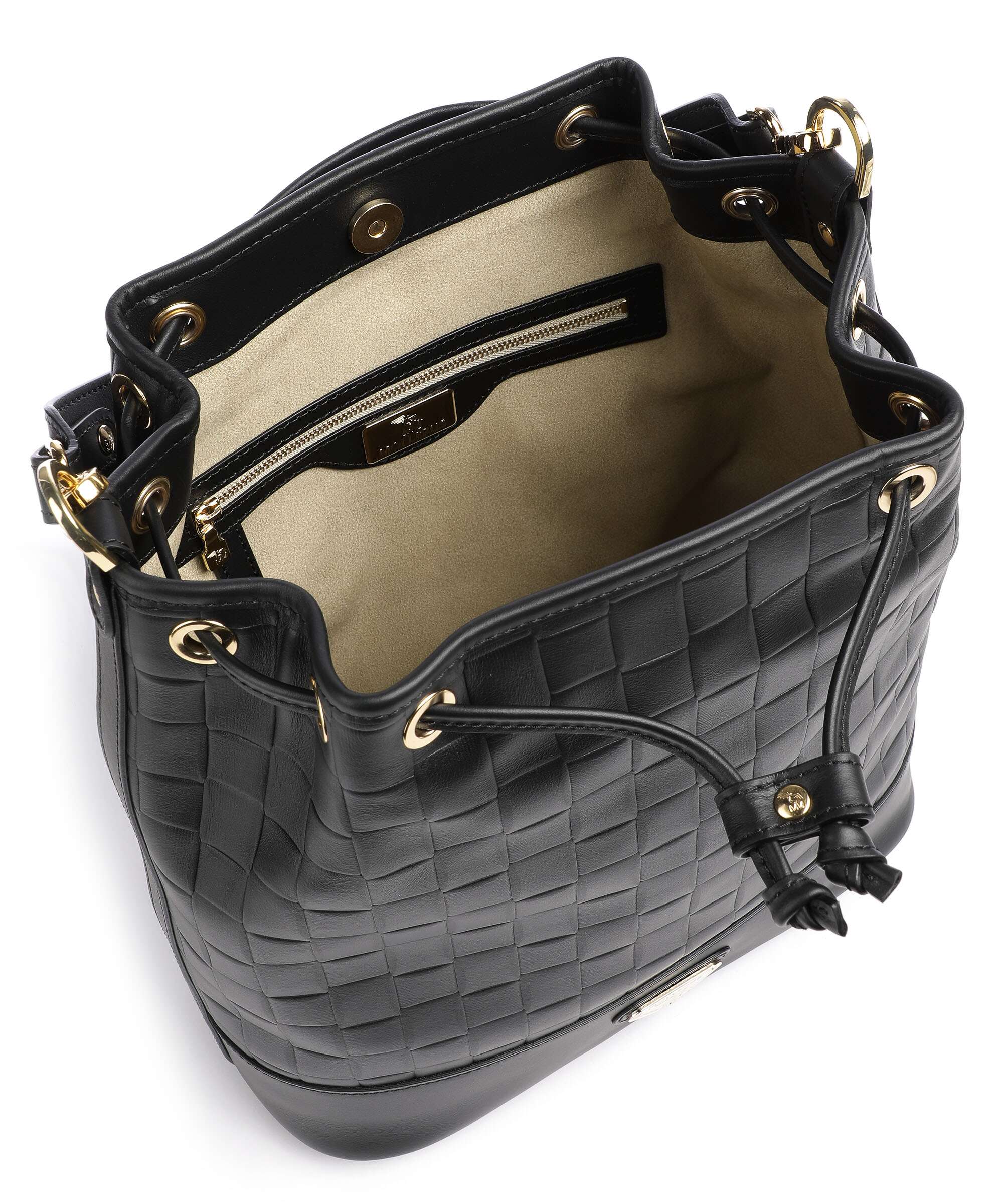 Maison Mollerus Tile Niesen Bucket bag black - Image 6