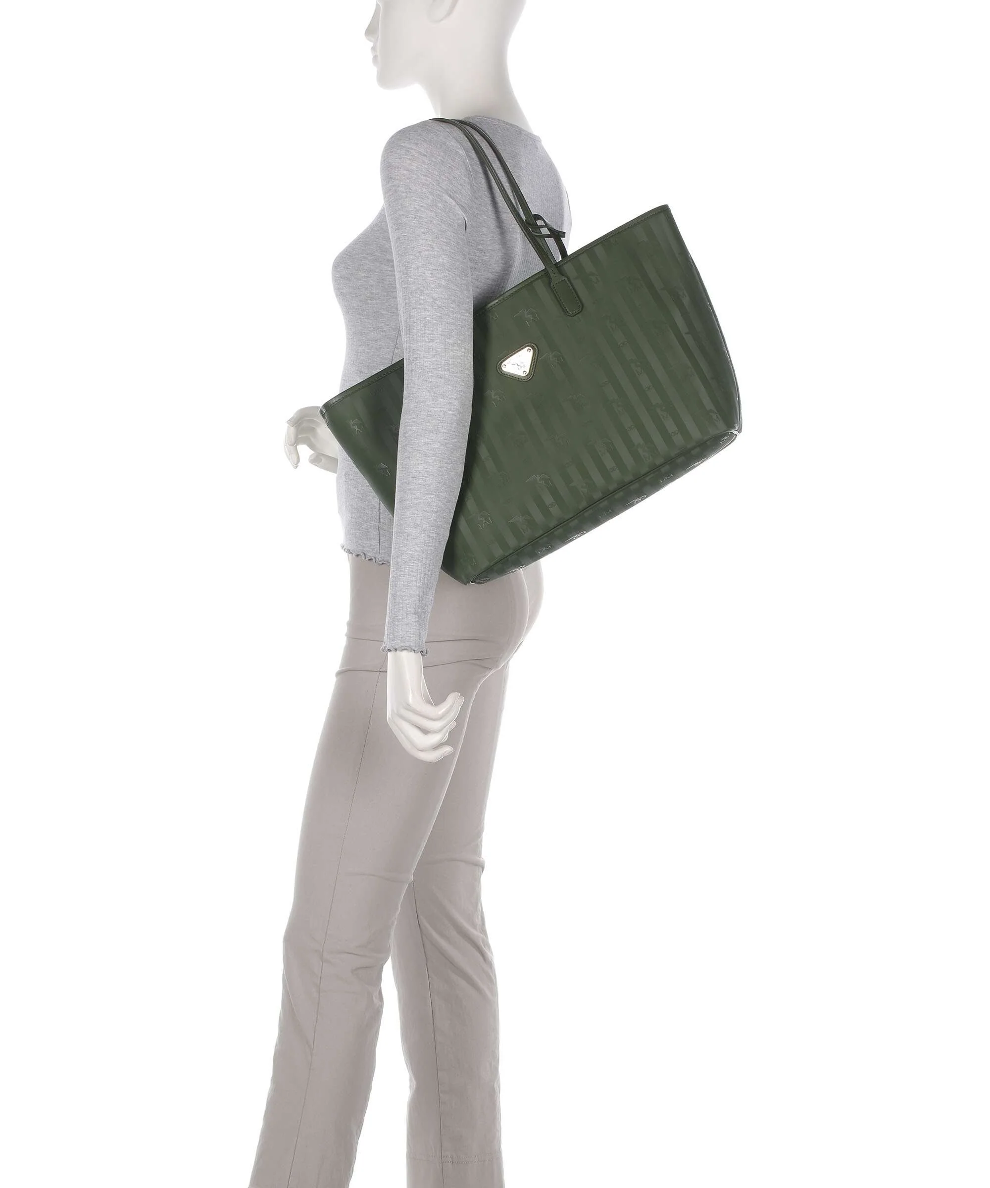 Maison Mollerus Vinerus Bern Tote bag olive grün - Image 3