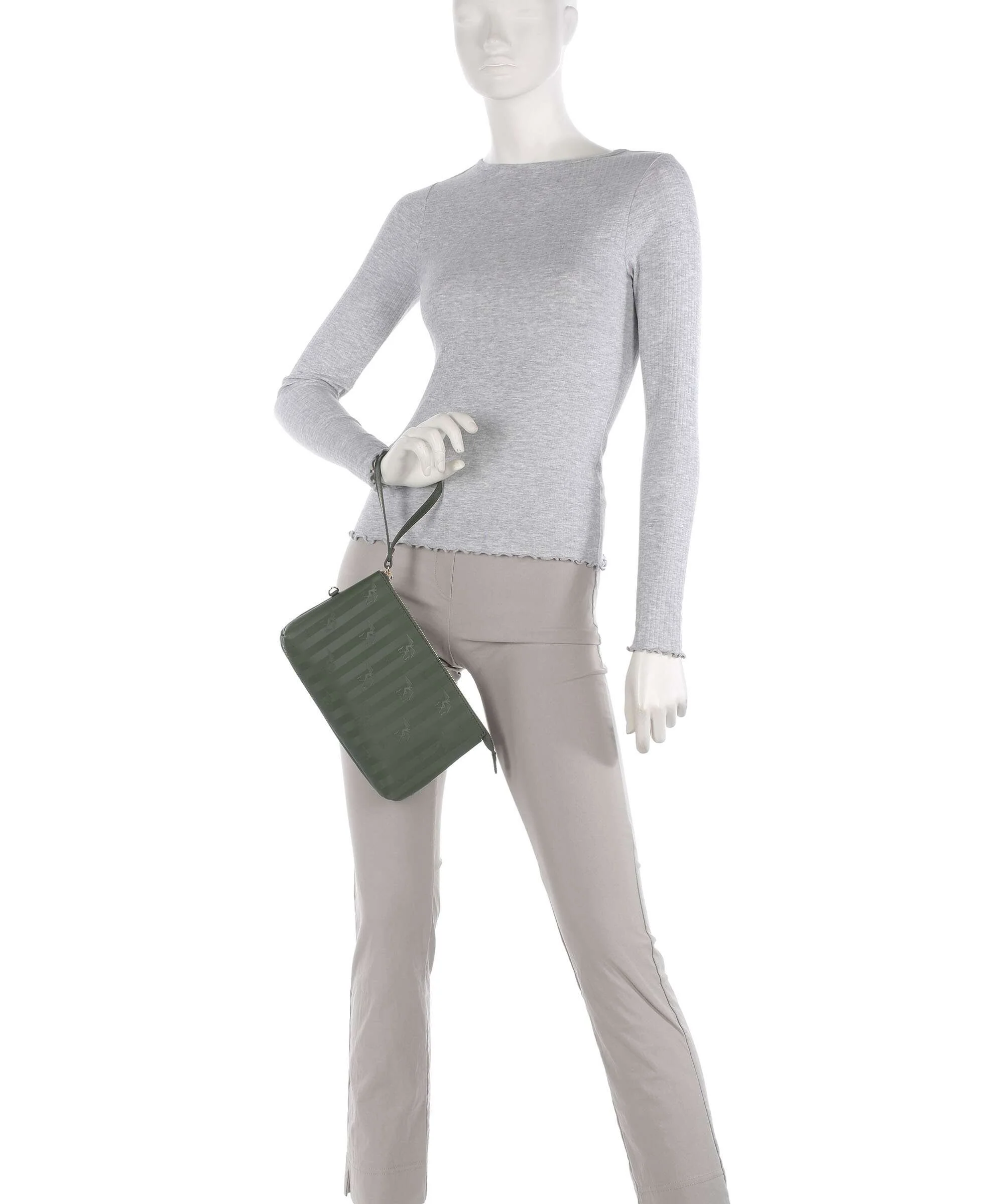 Maison Mollerus Vinerus Bern Tote bag olive grün - Image 4