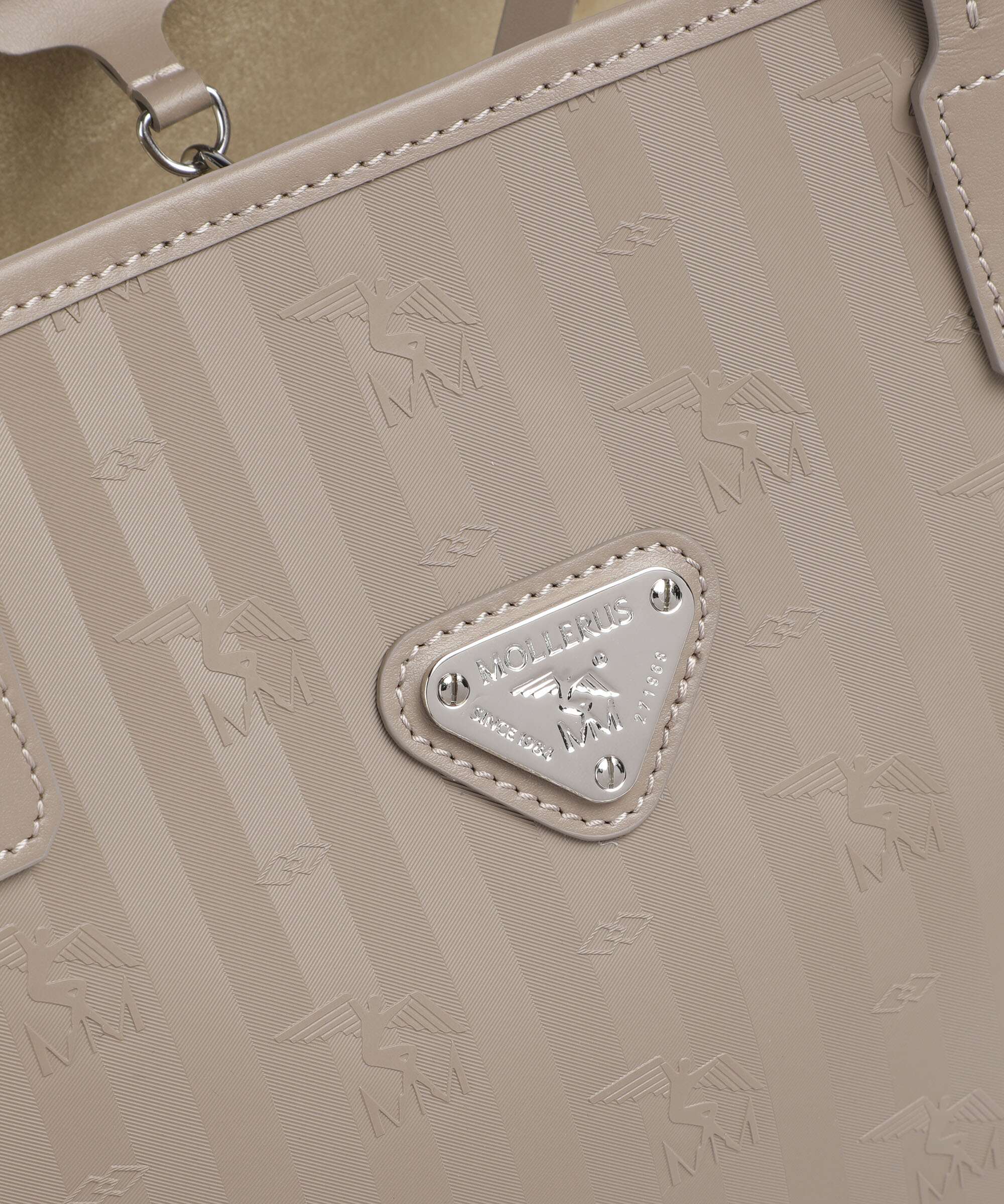 Maison Mollerus Vinerus Bern Tote bag taupe, grau - Image 6