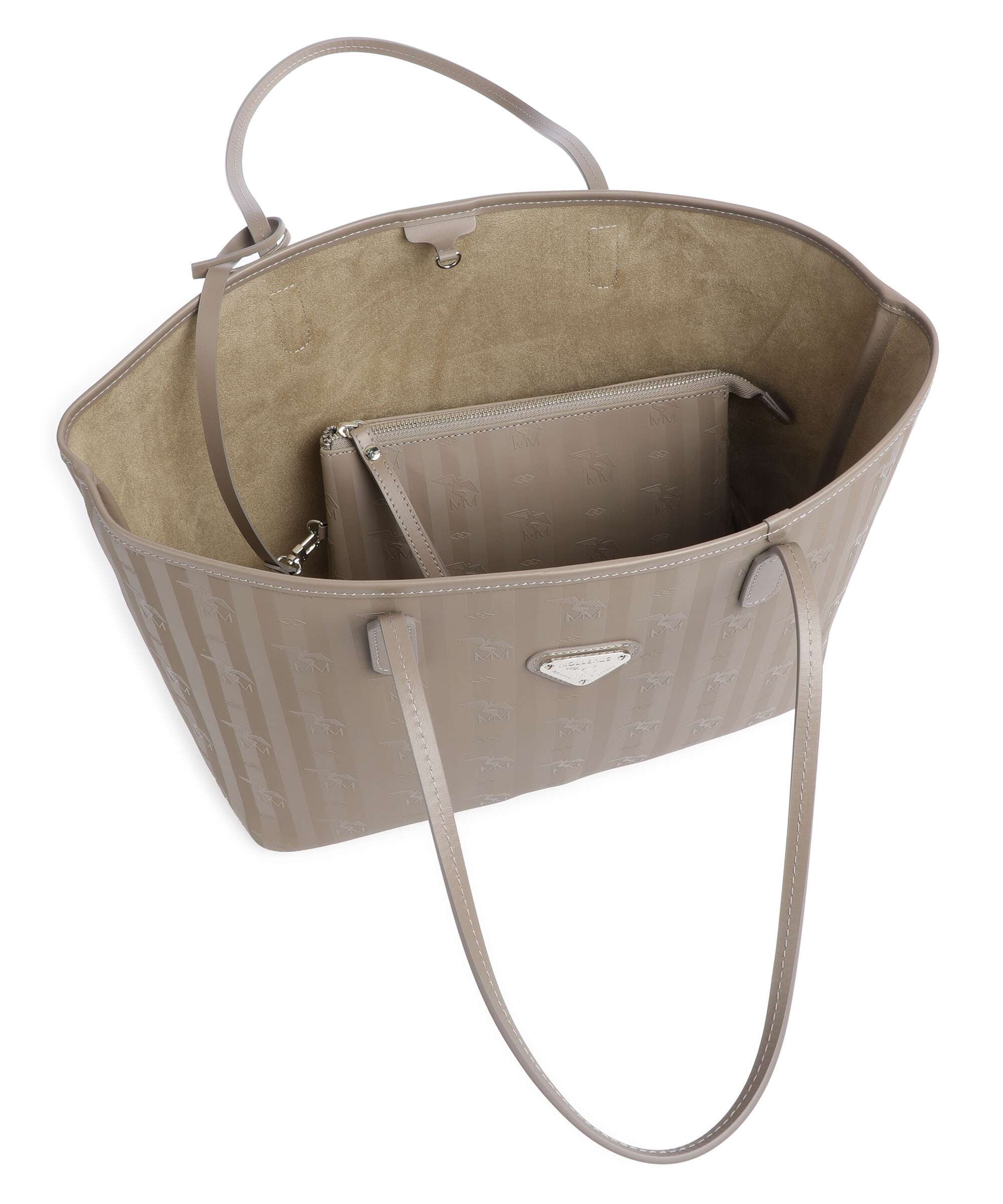 Maison Mollerus Vinerus Bern Tote bag taupe, grau - Image 8