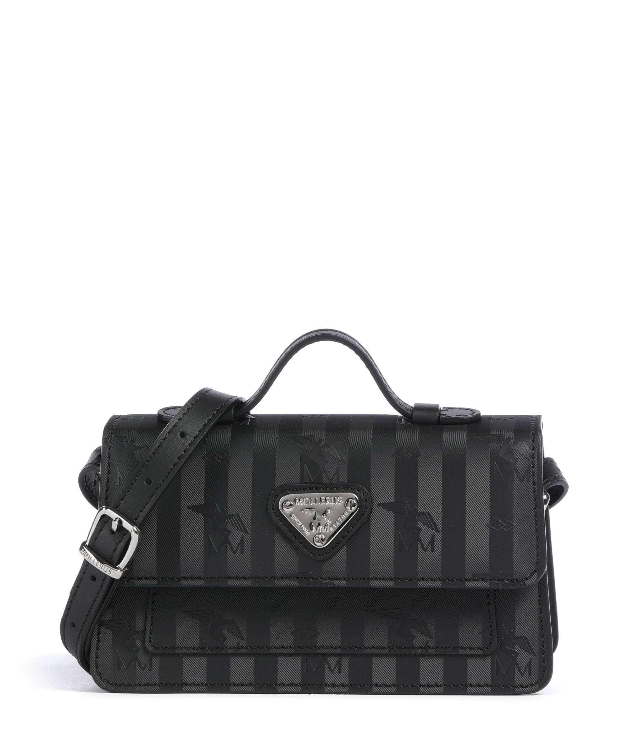 Maison Mollerus Vinerus Egg Crossbody bag classic schwarz