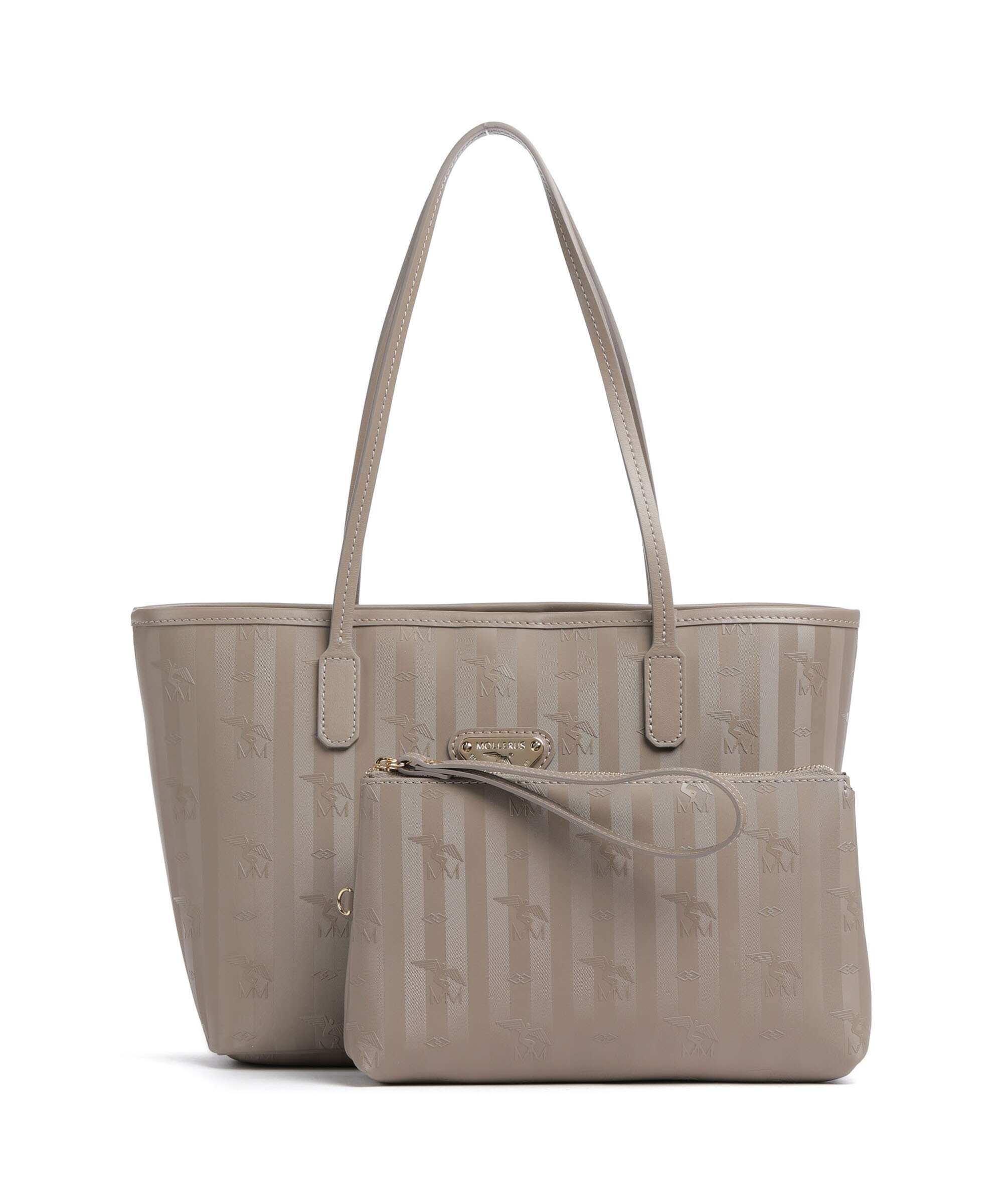 Maison Mollerus Vinerus Genf Tote bag taupe - Image 2
