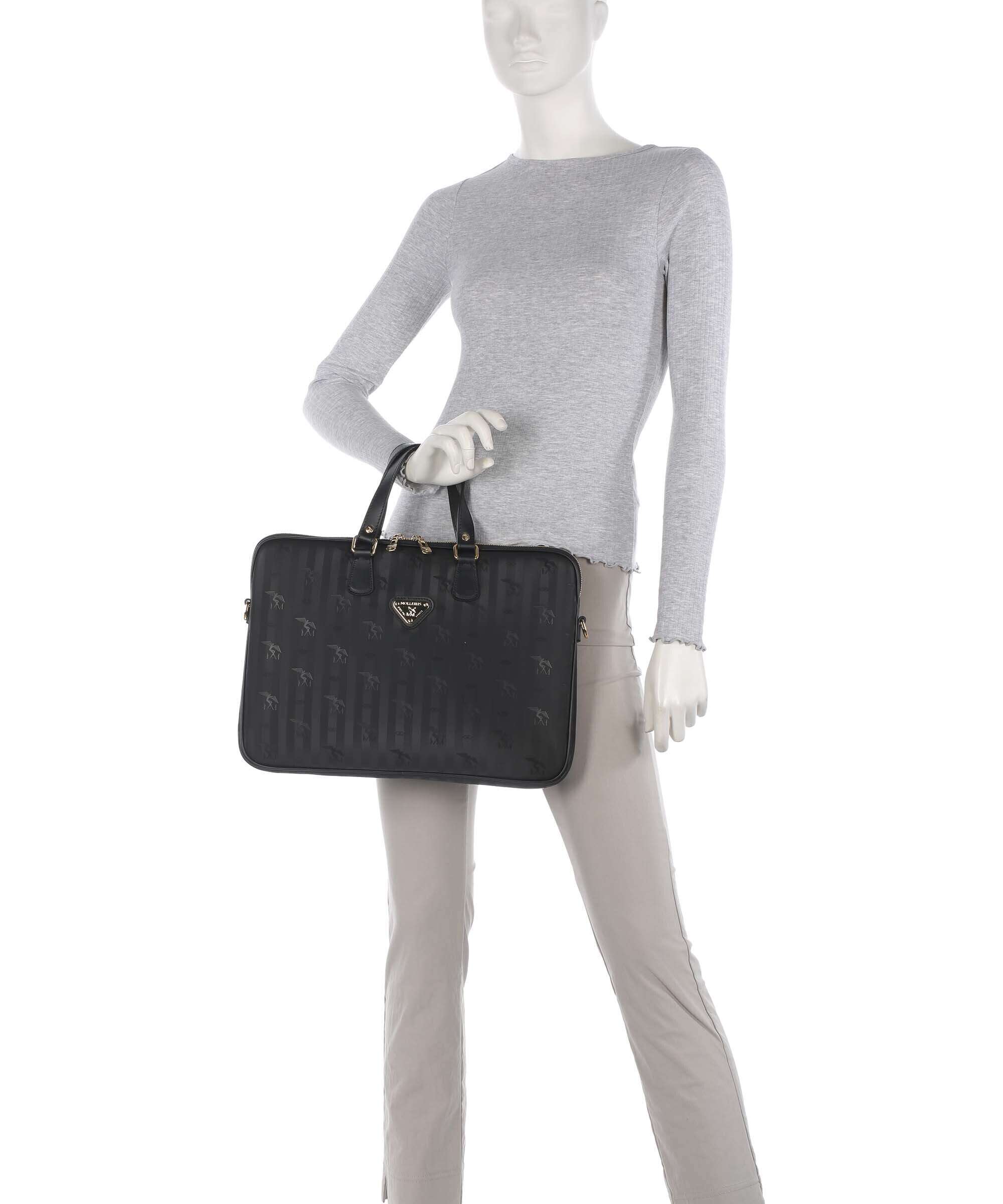 Maison Mollerus Vinerus Igis Briefcase schwarz - Image 3