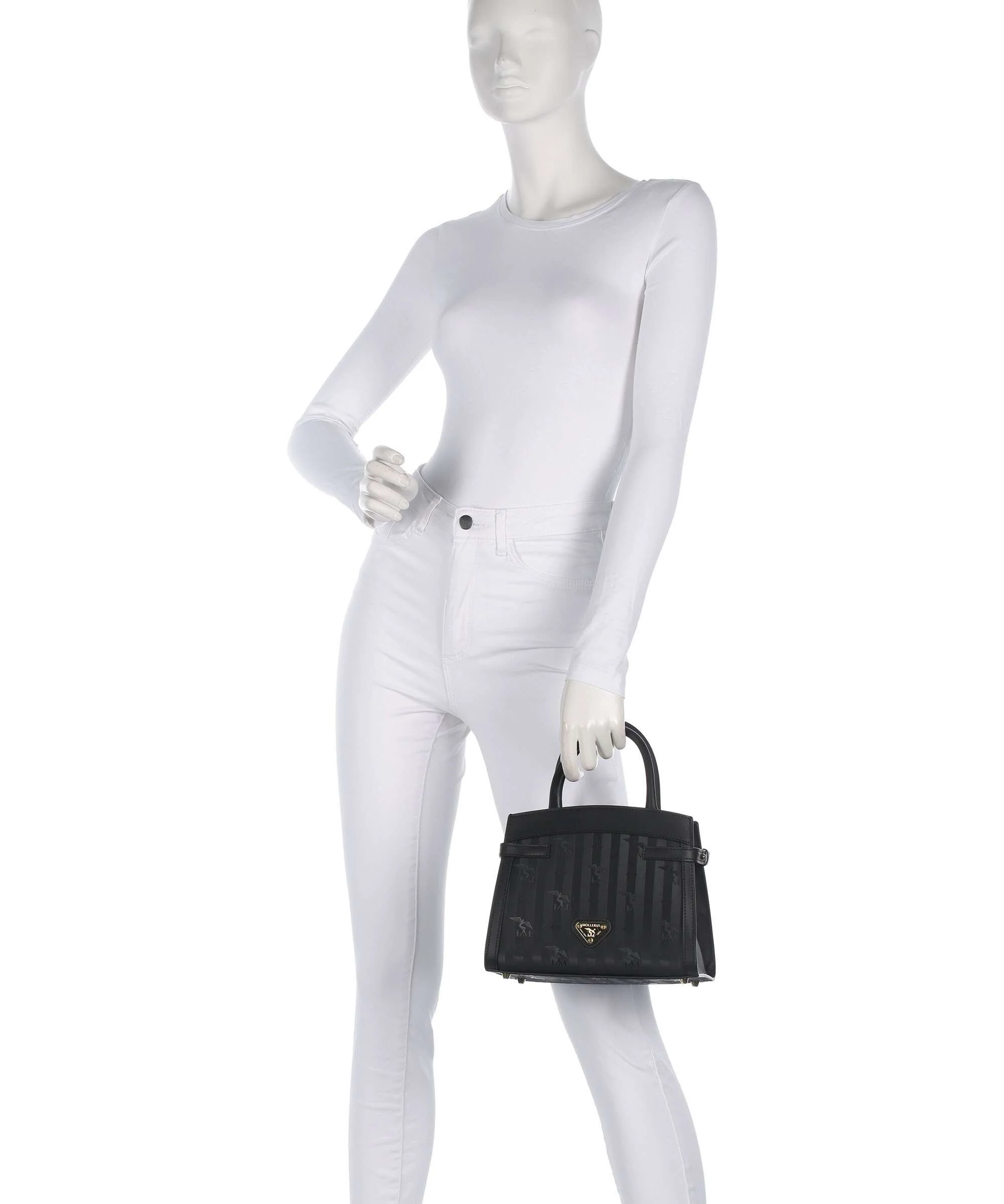 Maison Mollerus Vinerus Kaiserstuhl Handbag schwarz - Image 3