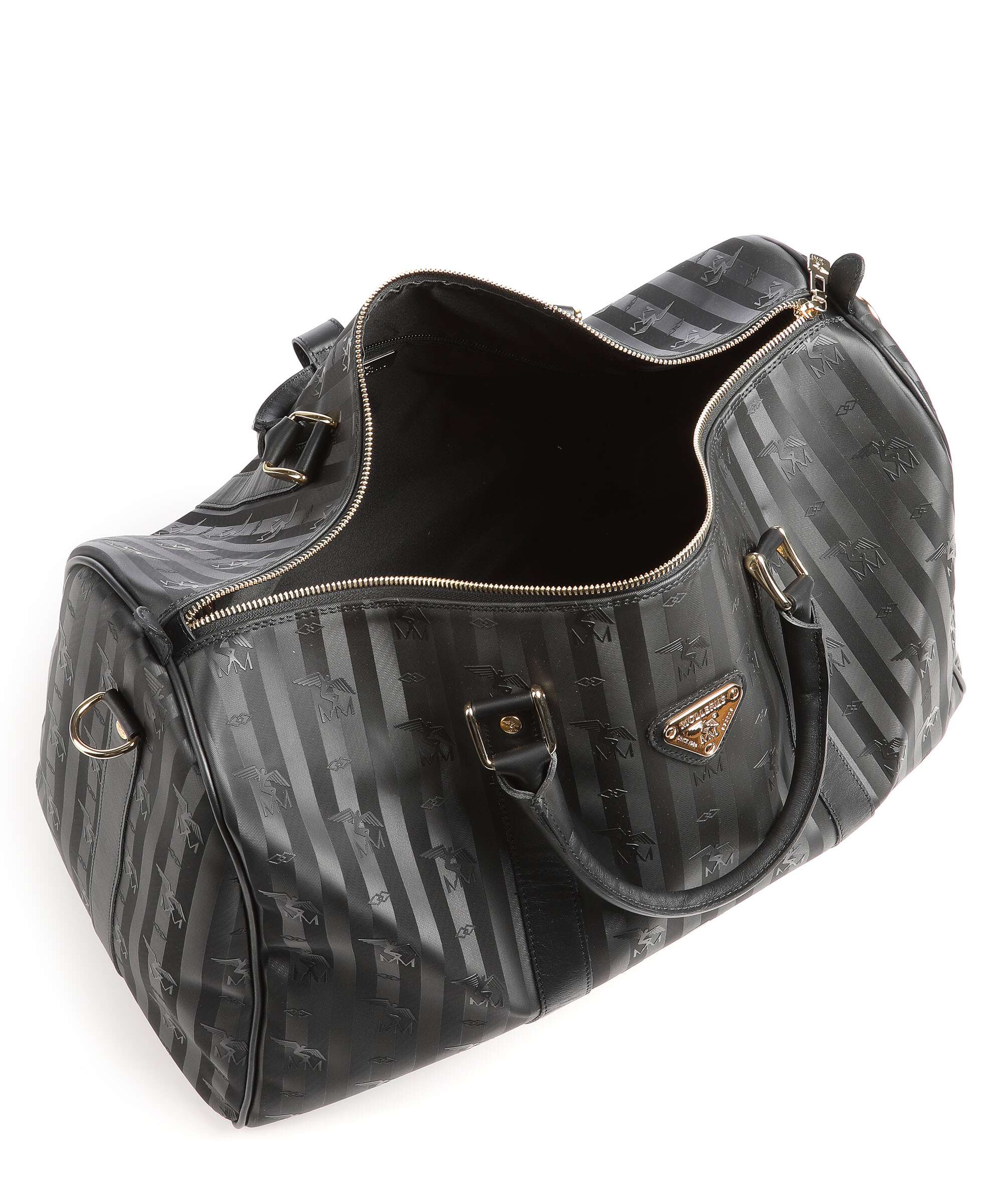 Maison Mollerus Vinerus Madrid Weekend bag black - Image 4
