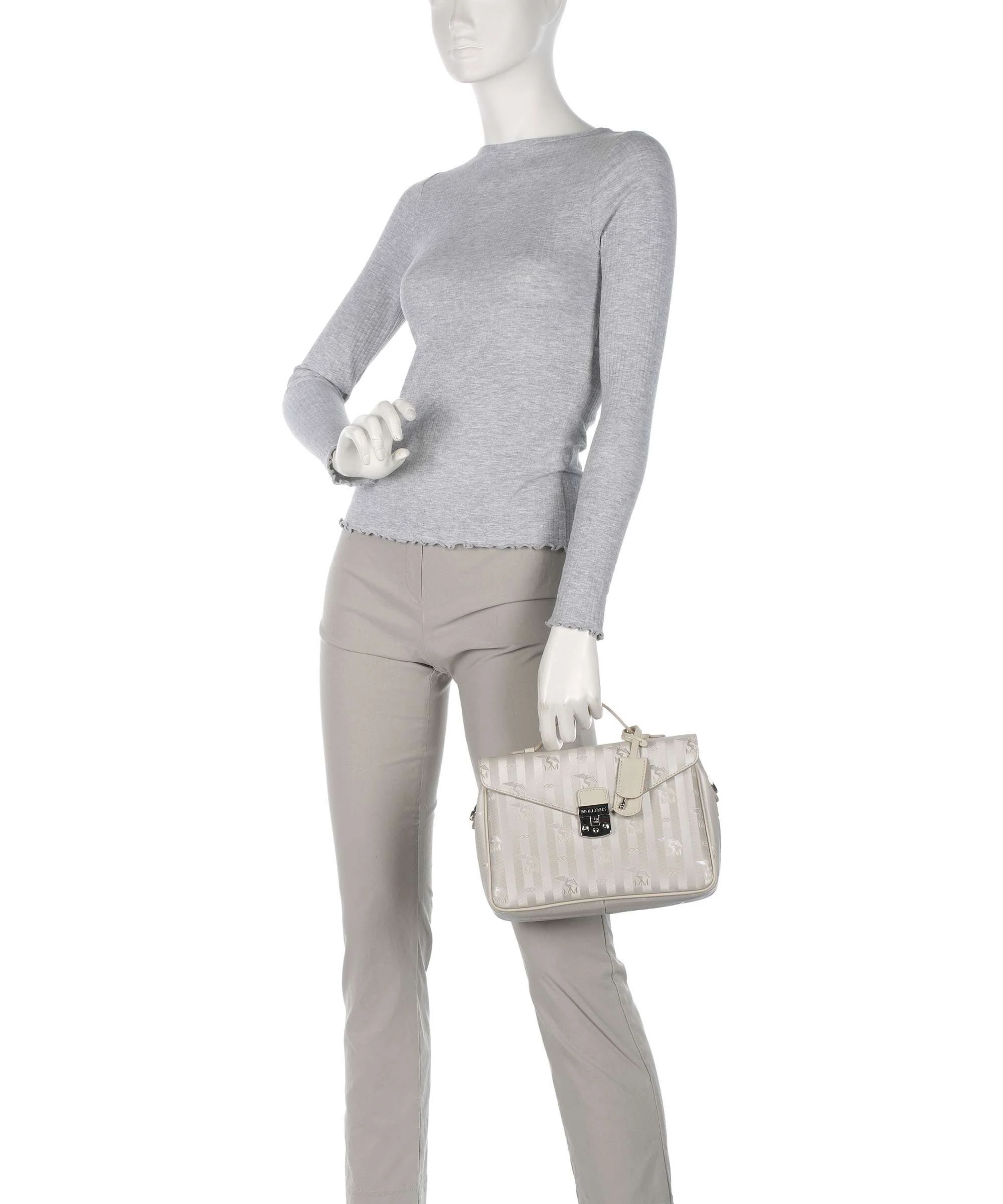 Maison Mollerus Vinerus Marly Crossbody bag metallic silber/perle - Image 3