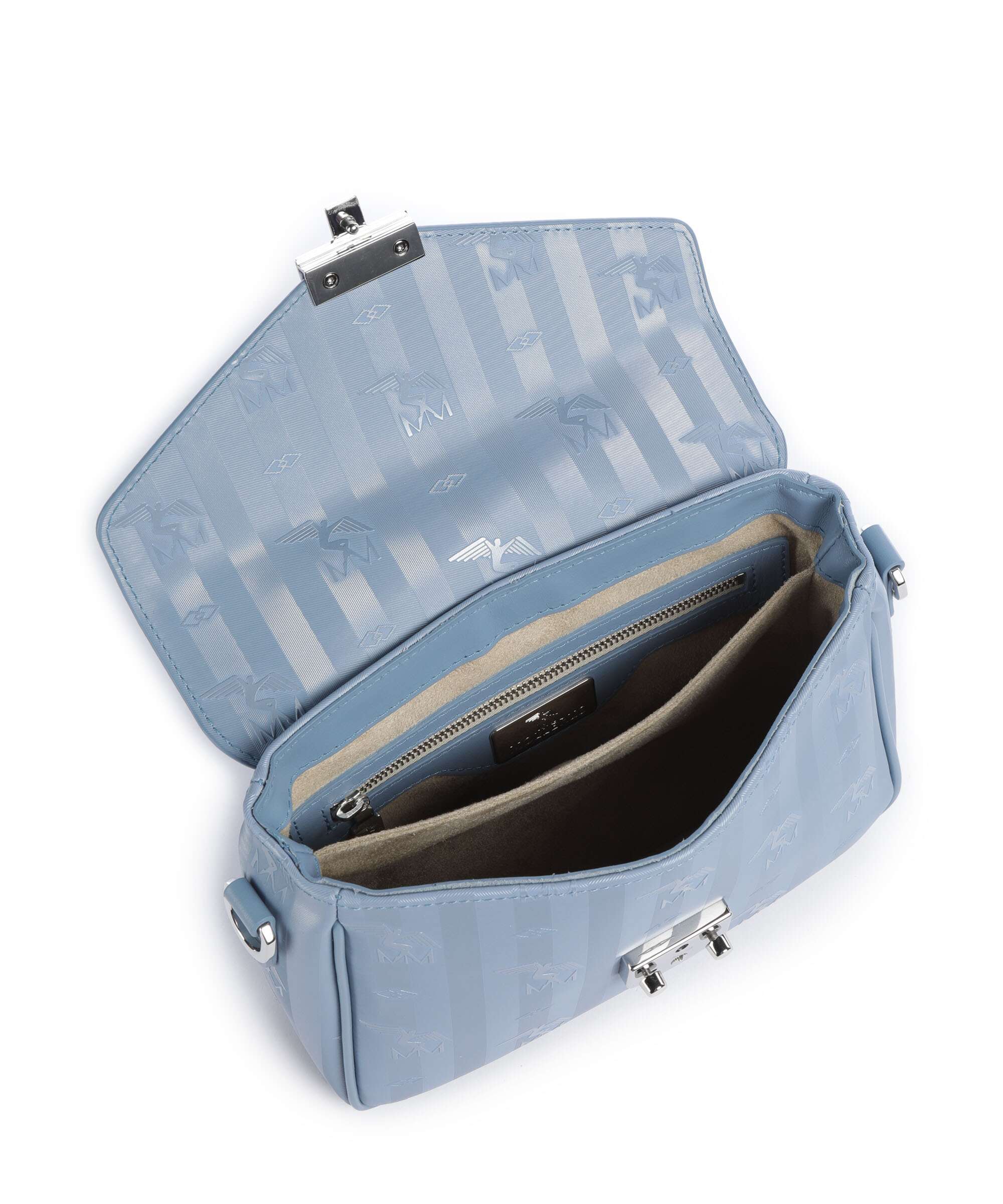 Maison Mollerus Vinerus Meyrin Crossbody bag metallic silber/sky - Image 6