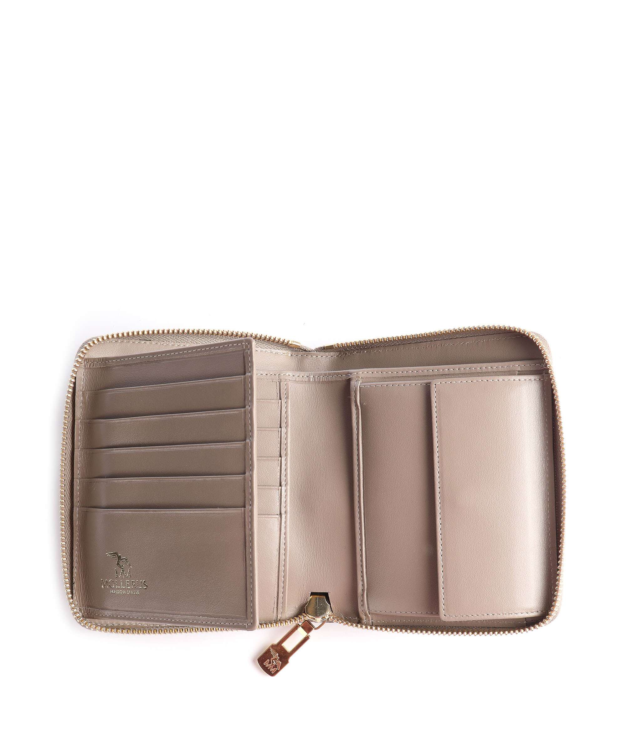 Maison Mollerus Vinerus Niederhorn Wallet taupe - Image 2